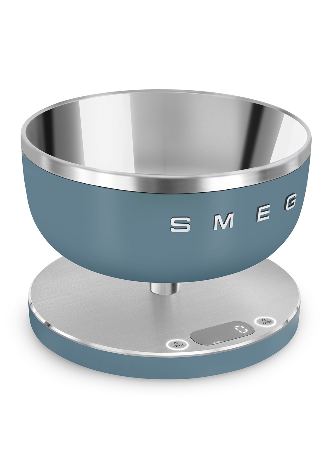 SMEG Keukenweegschaal KSC01SBMWW - achterkant 4 blauw