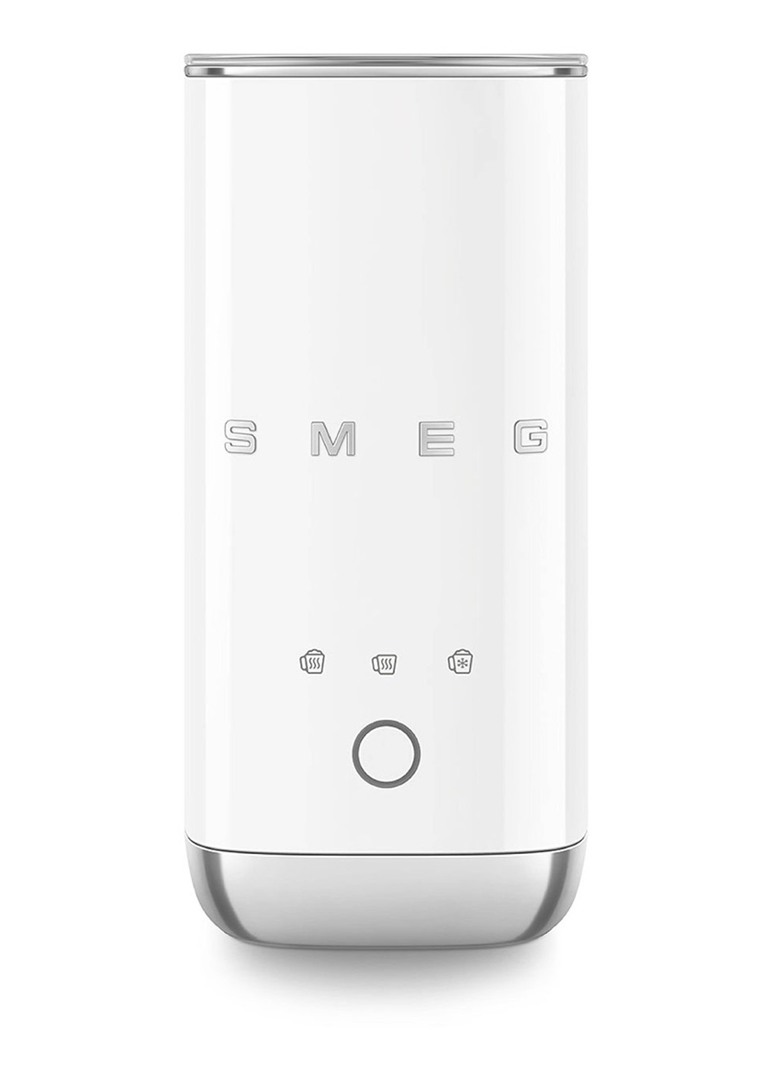 SMEG Melkopschuimer MFF02WHMEU - voorkant 2 wit
