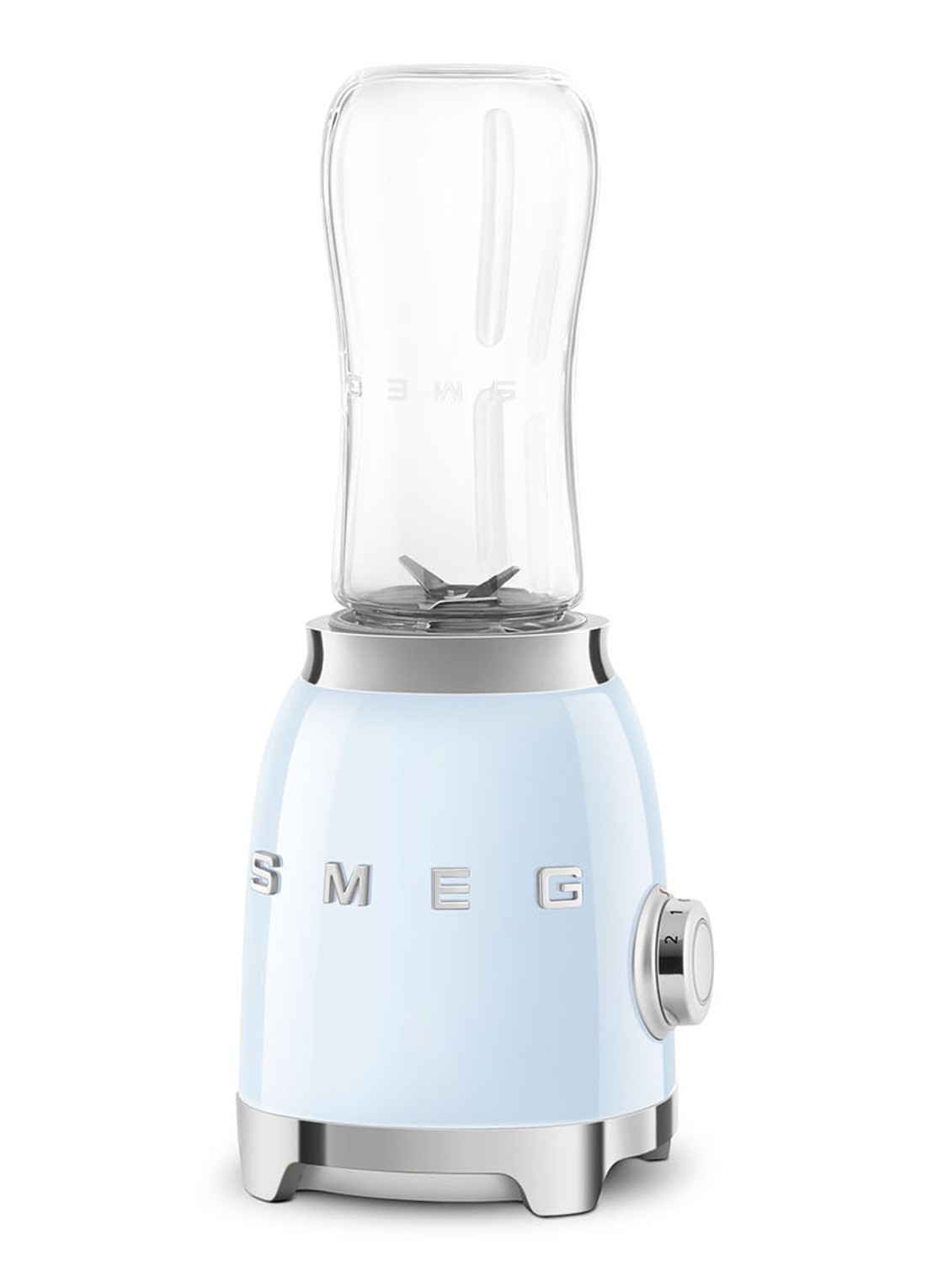 SMEG Personal blender 0,6 liter PBF01PBEU - detail pastelblauw