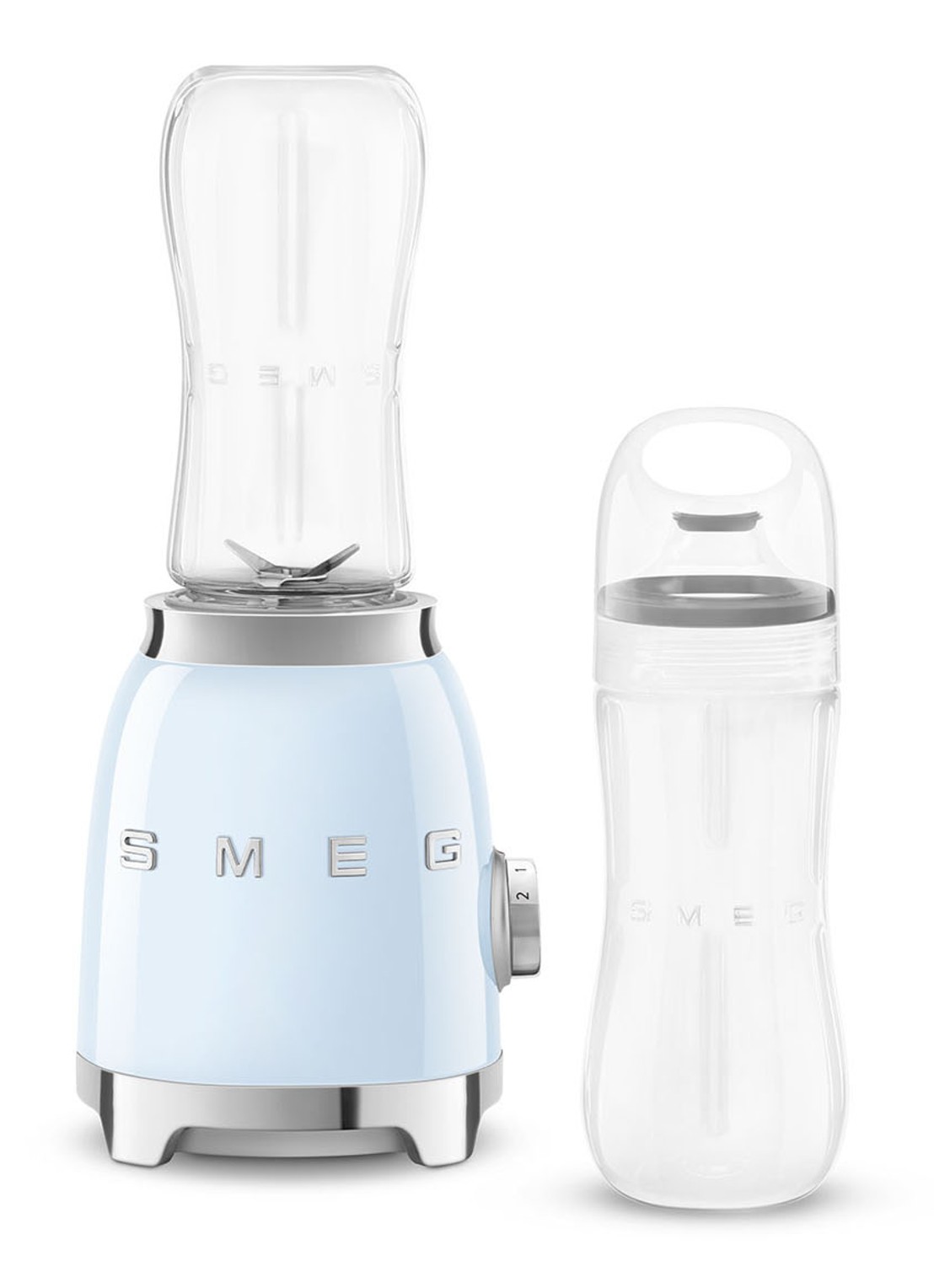 SMEG Personal blender 0,6 liter PBF01PBEU - detail 3 pastelblauw