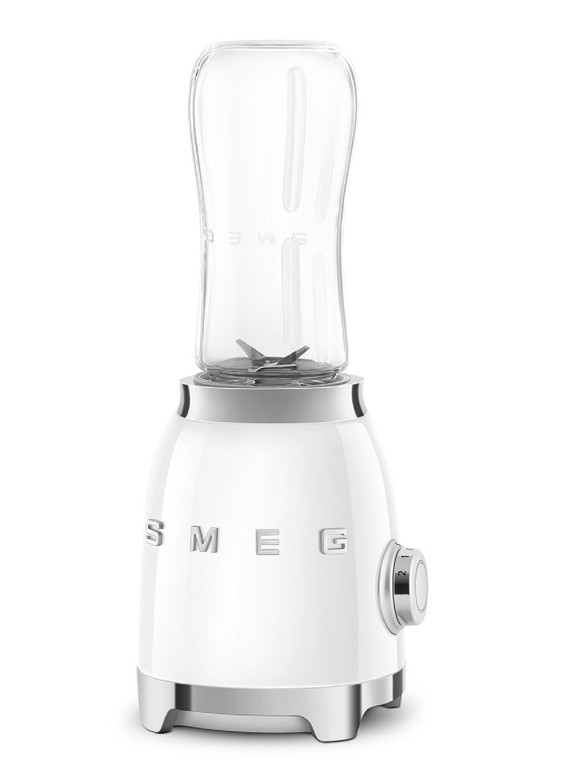 SMEG Personal blender 0,6 liter PBF01WHEU - voorkant 2 wit