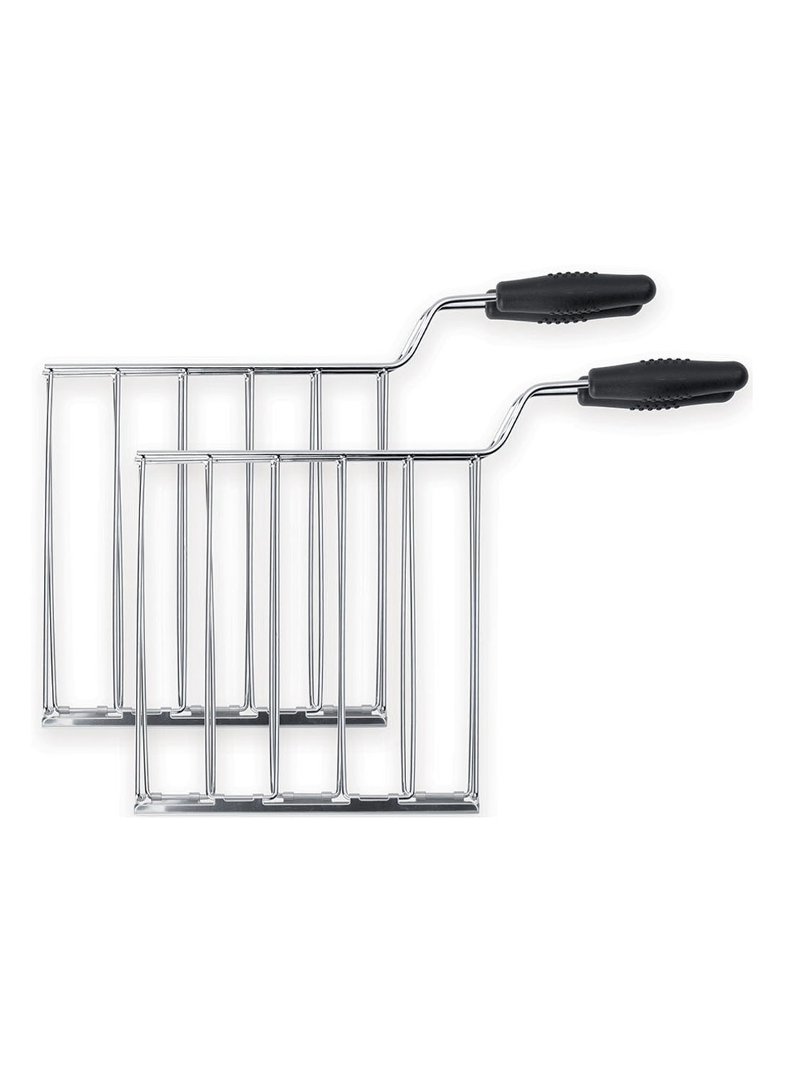 SMEG Sandwich rek voor broodrooster set van 2 - voorkant rvs