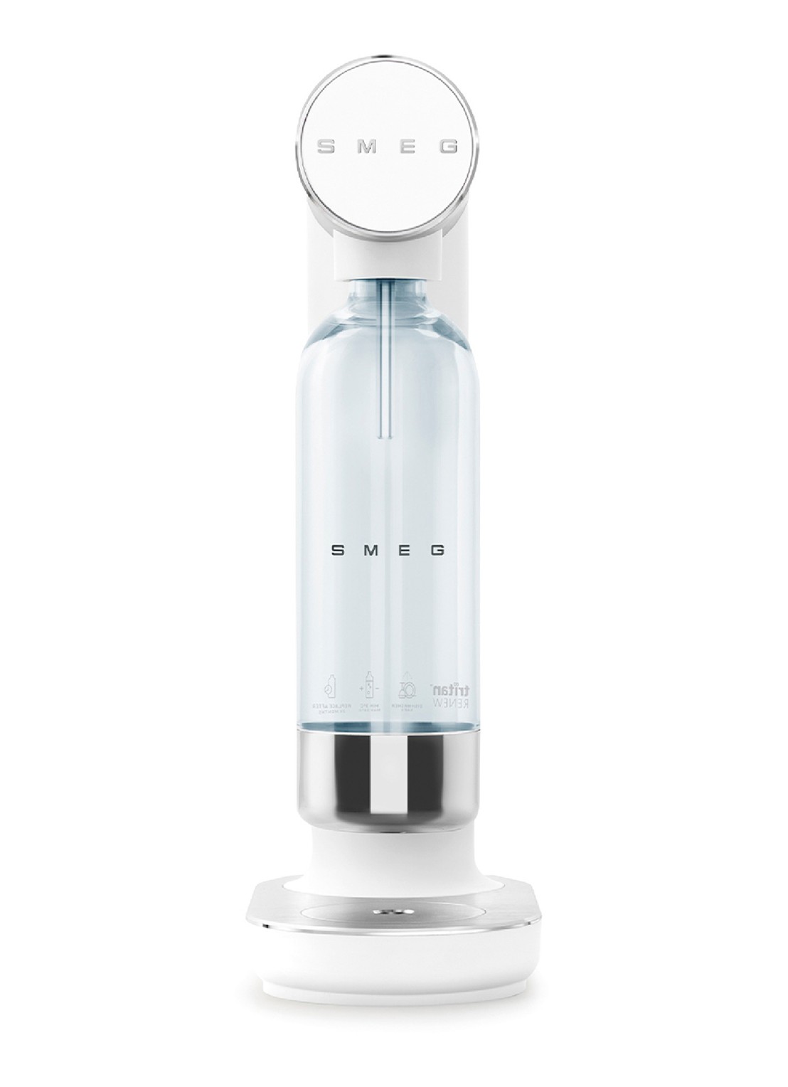 SMEG Soda maker SMEG - achterkant 4 wit