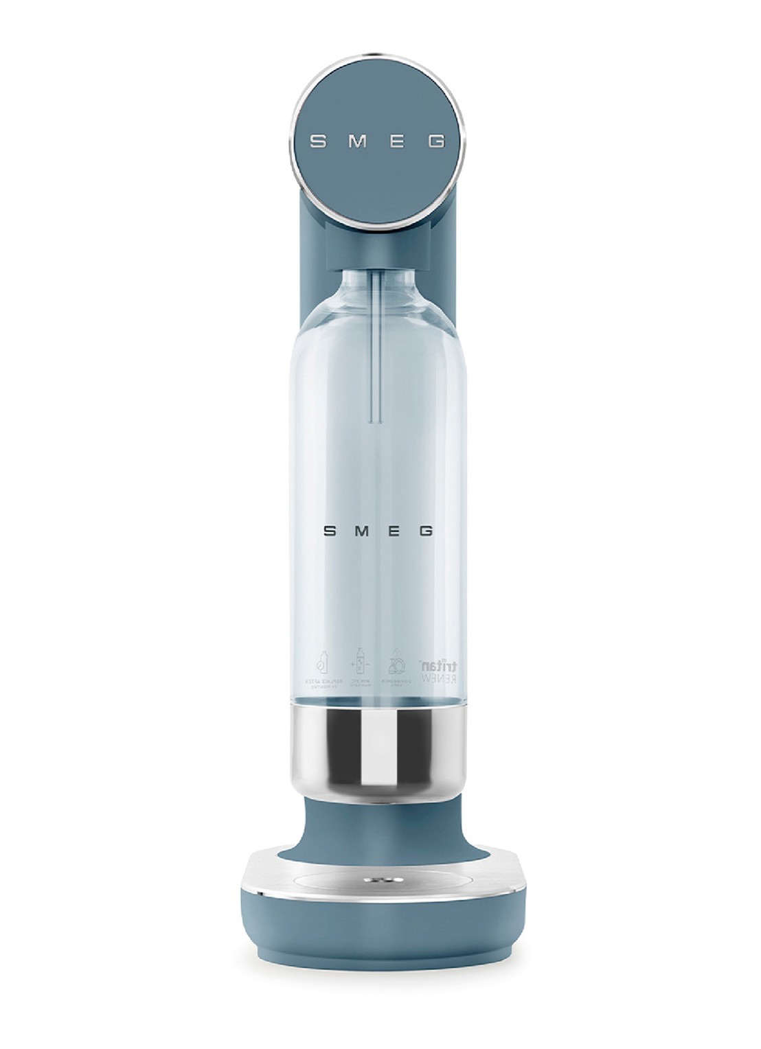 SMEG Sodamaker SKC01SBM - achterkant blauw