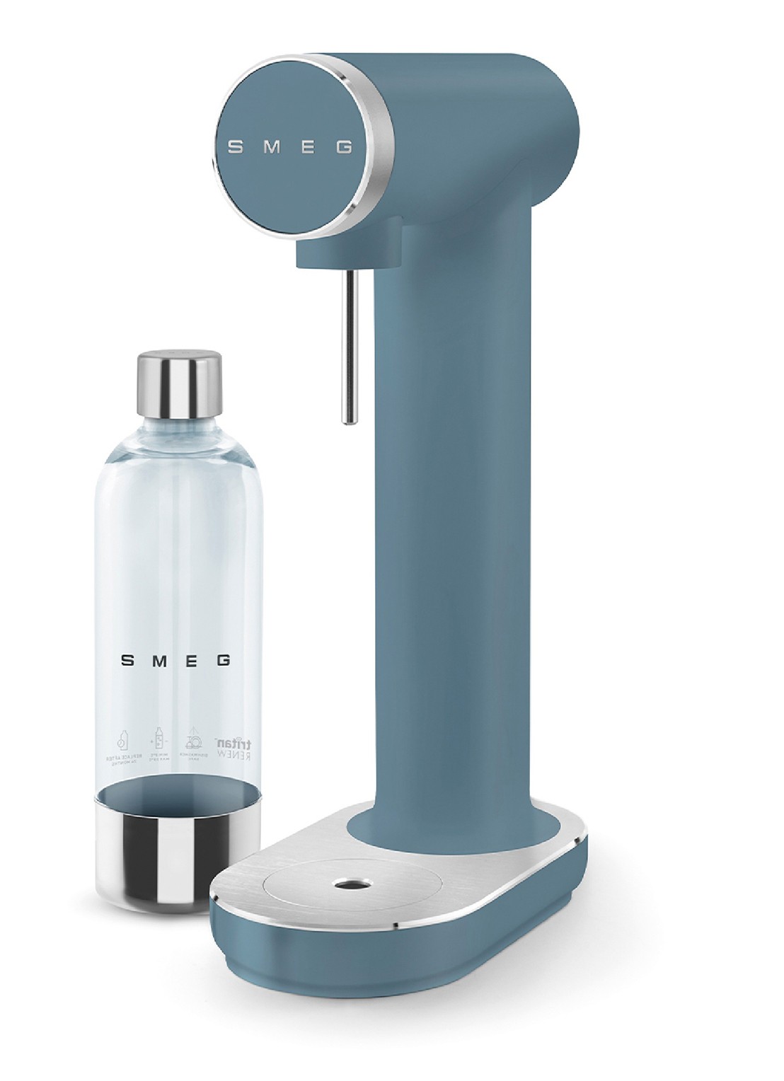 SMEG Sodamaker SKC01SBM - voorkant 4 blauw