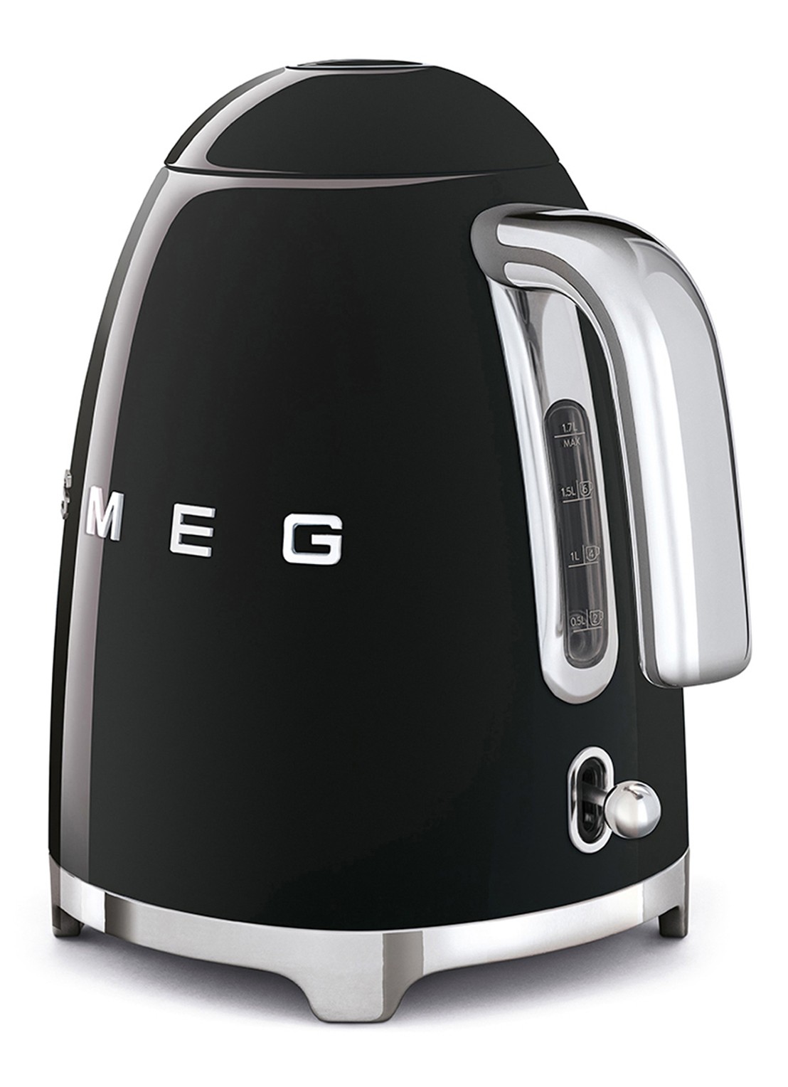 SMEG Waterkoker 1,7 liter KLF03BLEU - achterkant zwart