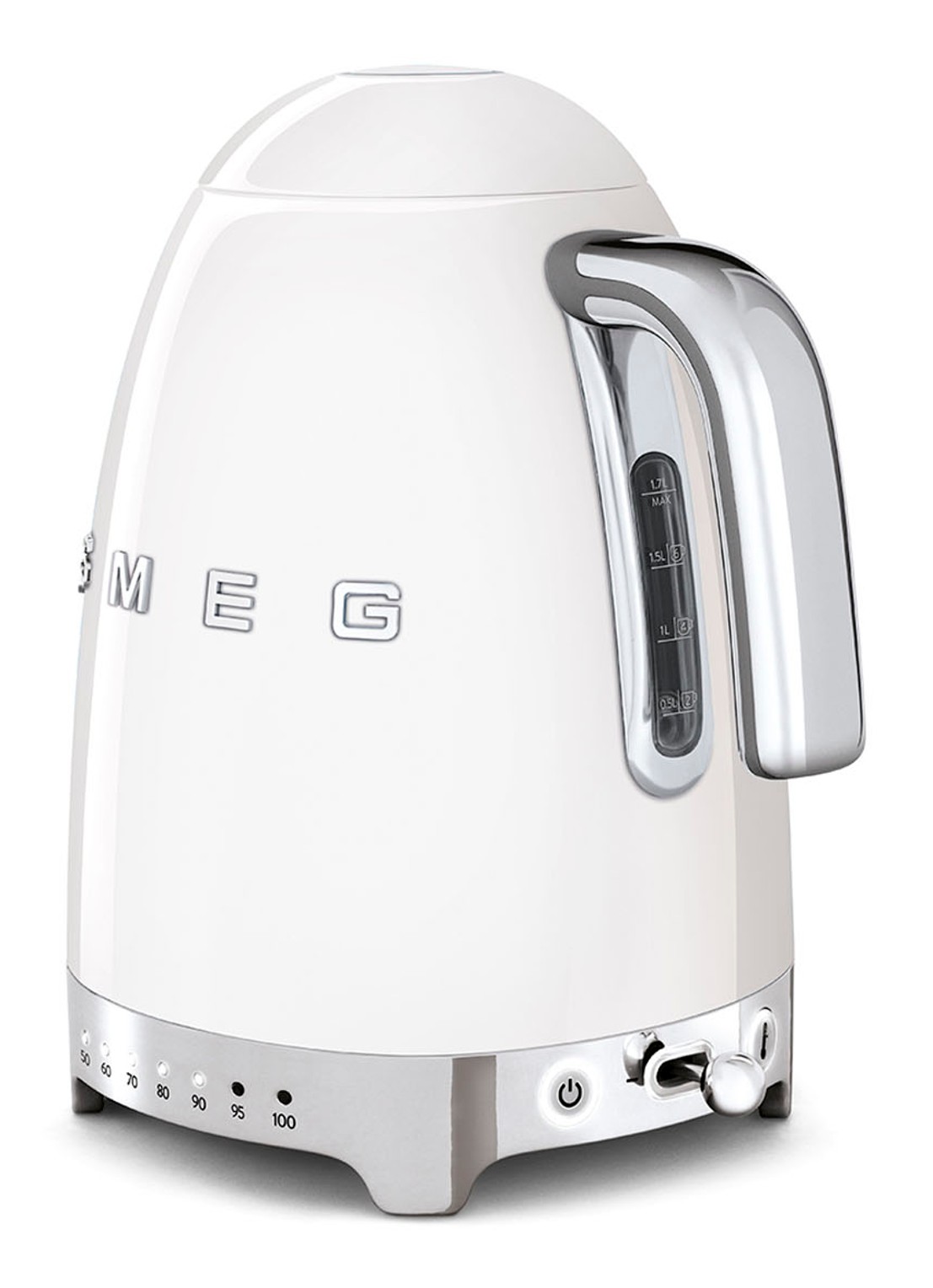 SMEG Waterkoker 1,7 liter KLF04WHEU - detail 2 wit