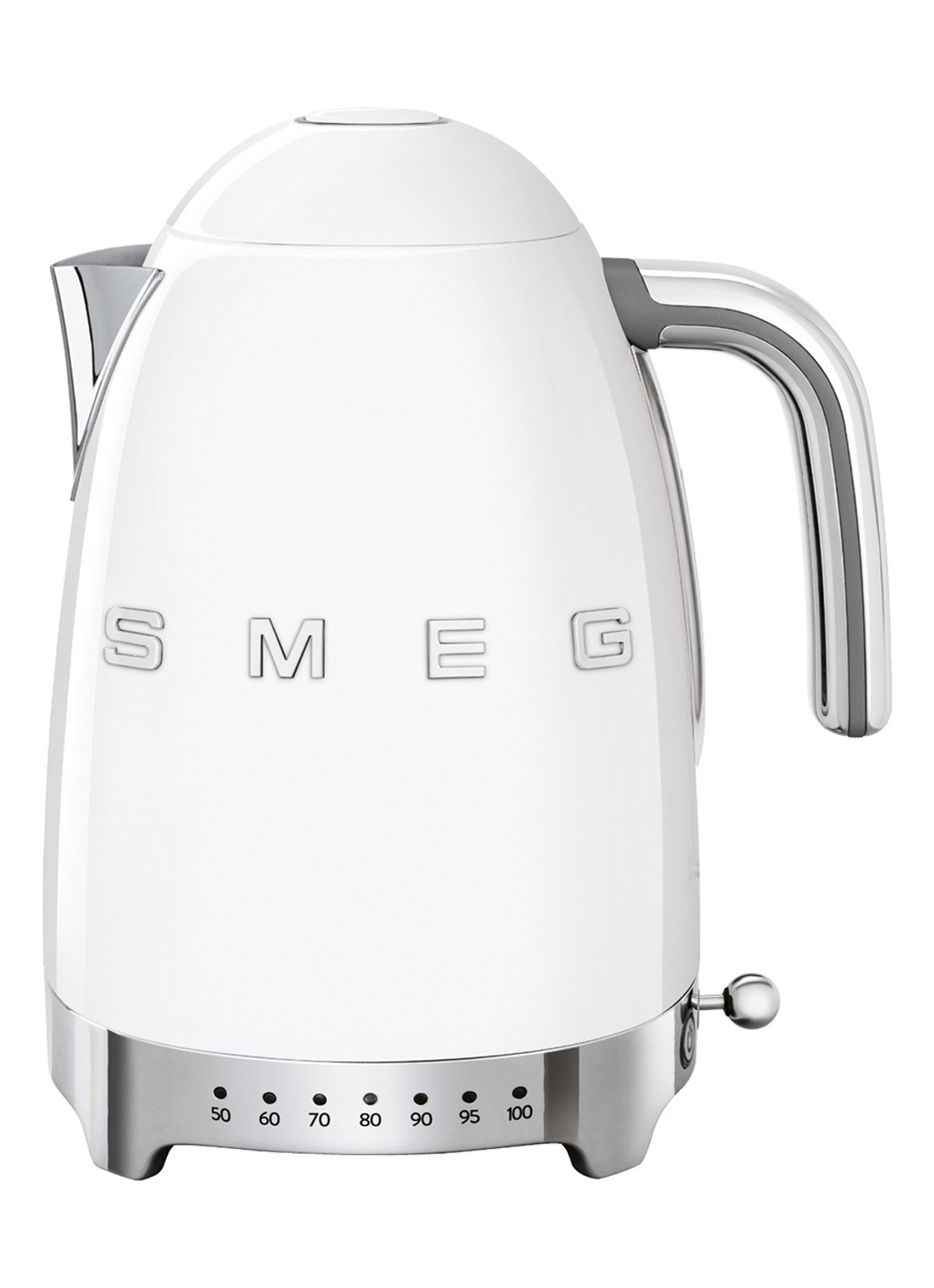 SMEG Waterkoker 1,7 liter KLF04WHEU - voorkant 3 wit