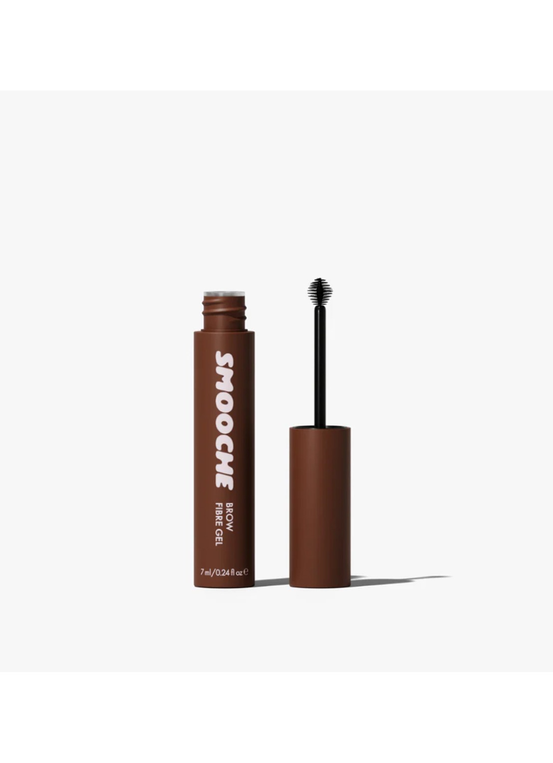 SMOOCHE Fibre Brow Gel - wenkbrauwgel - voorkant 6 black