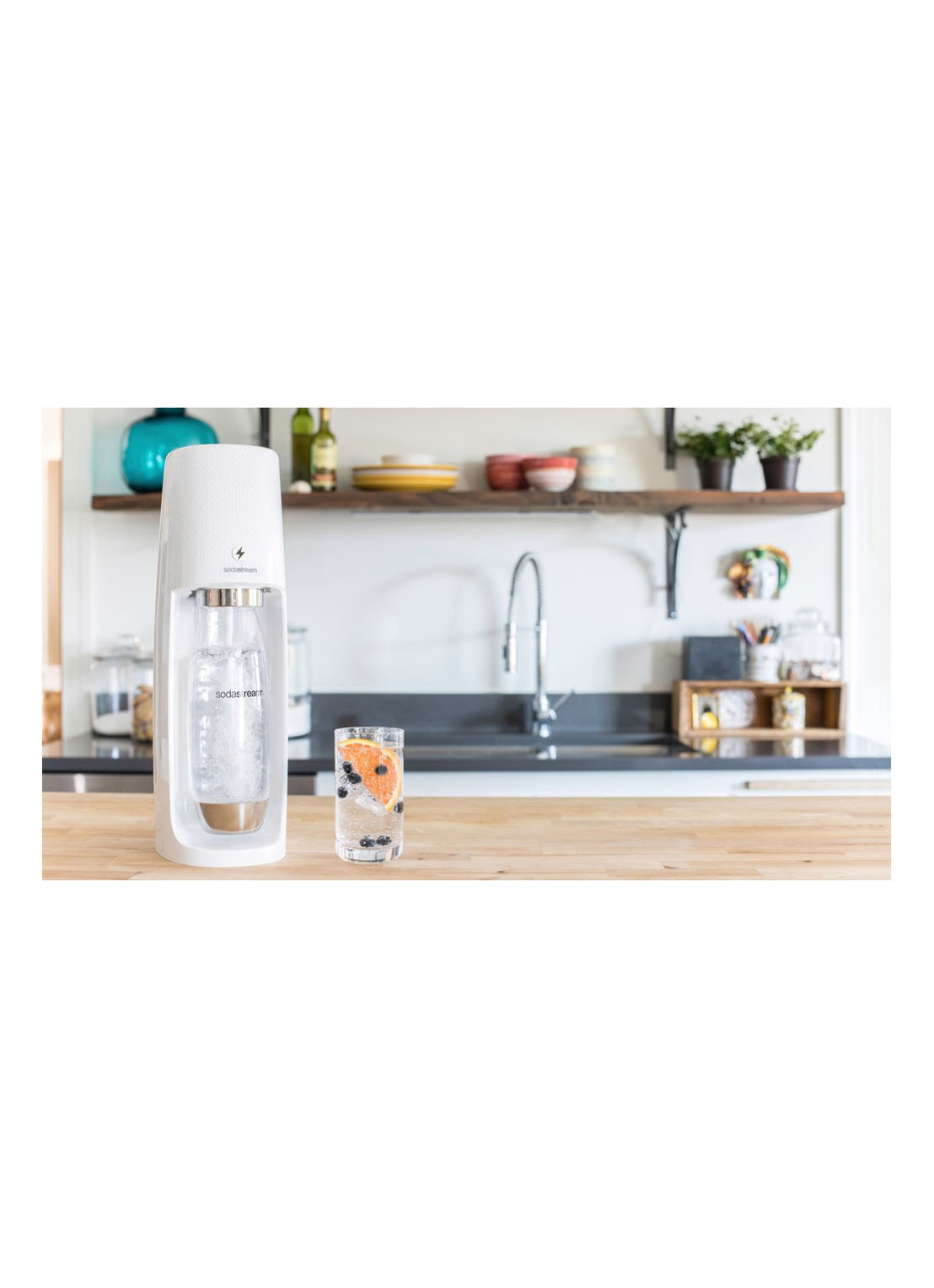 SodaStream Spirit One Touch bruiswatermaker - detail 2 wit