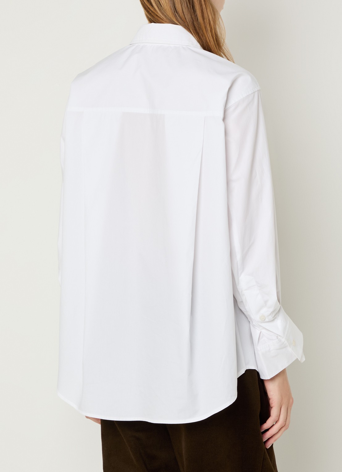 Sofie Schnoor Abby blouse met borstzak - achterkant 2 gebroken wit
