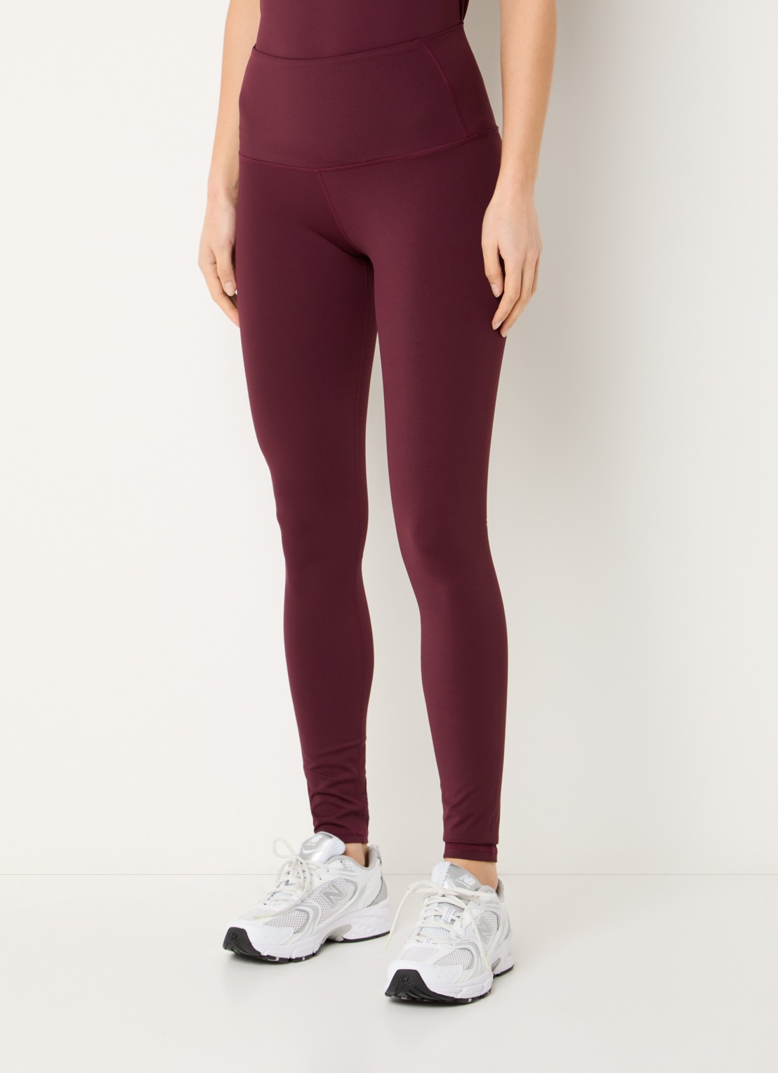 Sofie Schnoor Adelaspo high waist trainingslegging met stretch - detail 4 bordeauxrood