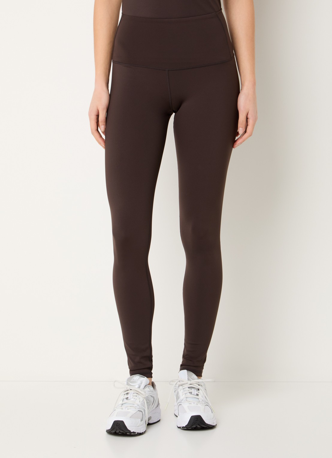 Sofie Schnoor Adelaspo high waist trainingslegging met stretch - detail 4 donkerbruin