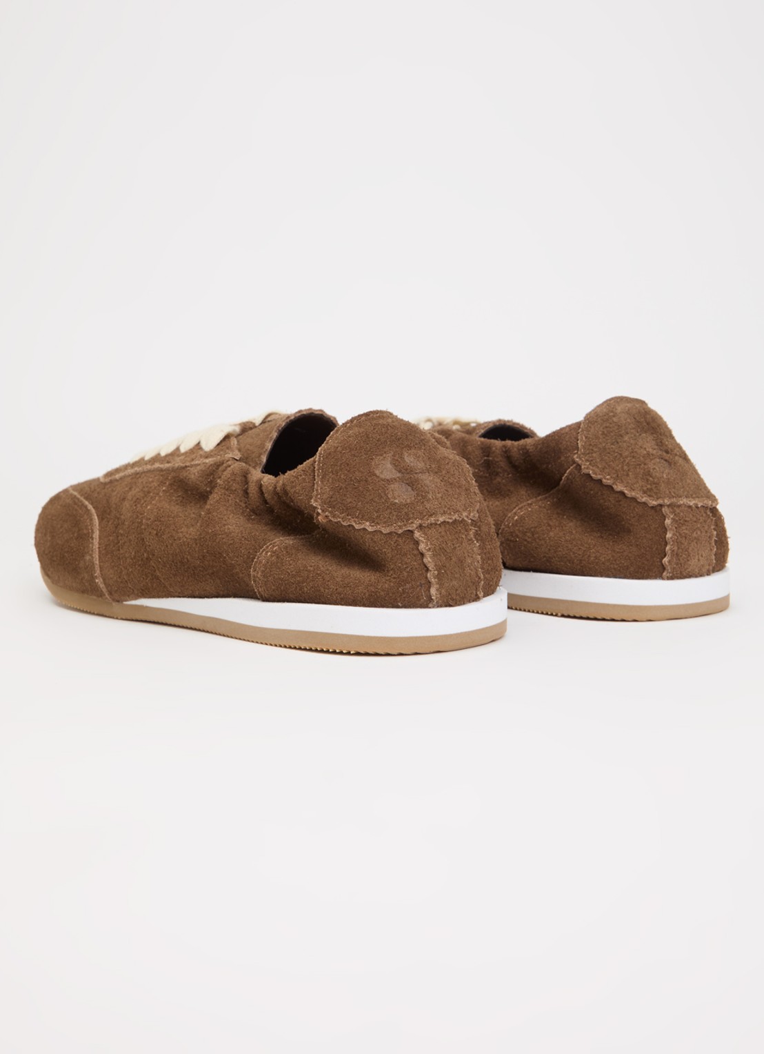 Sofie Schnoor Avysw sneakerina van suède - achterkant 5 lichtbruin