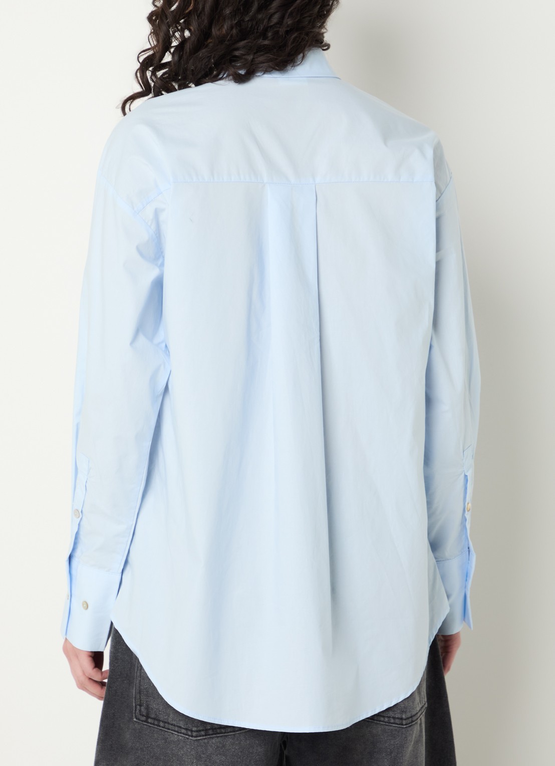 Sofie Schnoor Blouse met borstzak - achterkant 3 lichtblauw