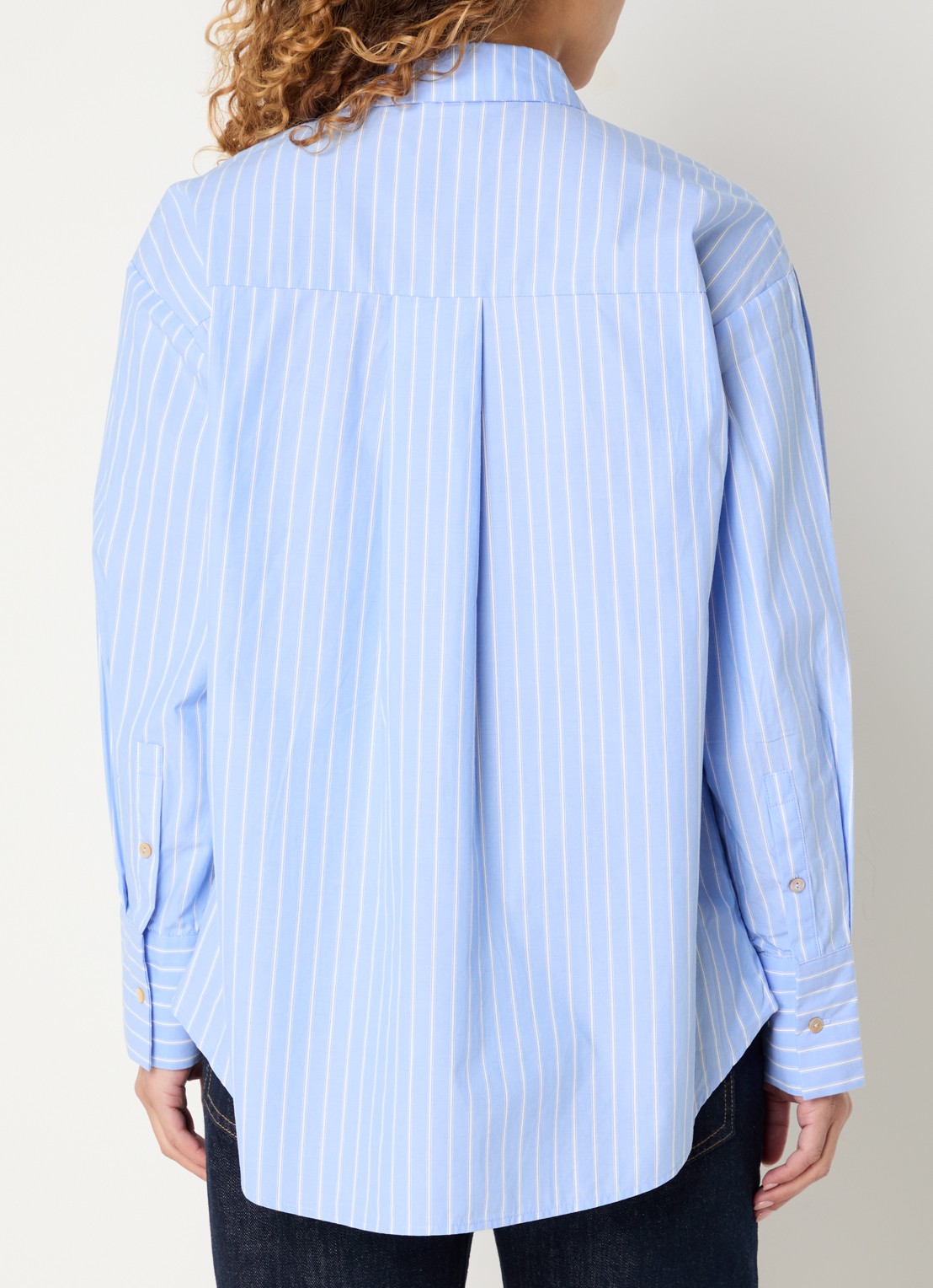 Sofie Schnoor Blouse met borstzak - achterkant donkerblauw
