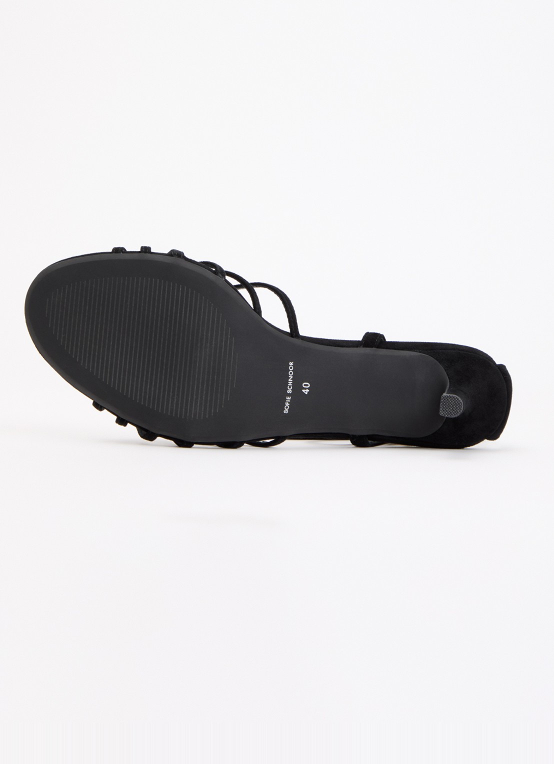 Sofie Schnoor Cecesw sandalette van suède  - detail 5 zwart