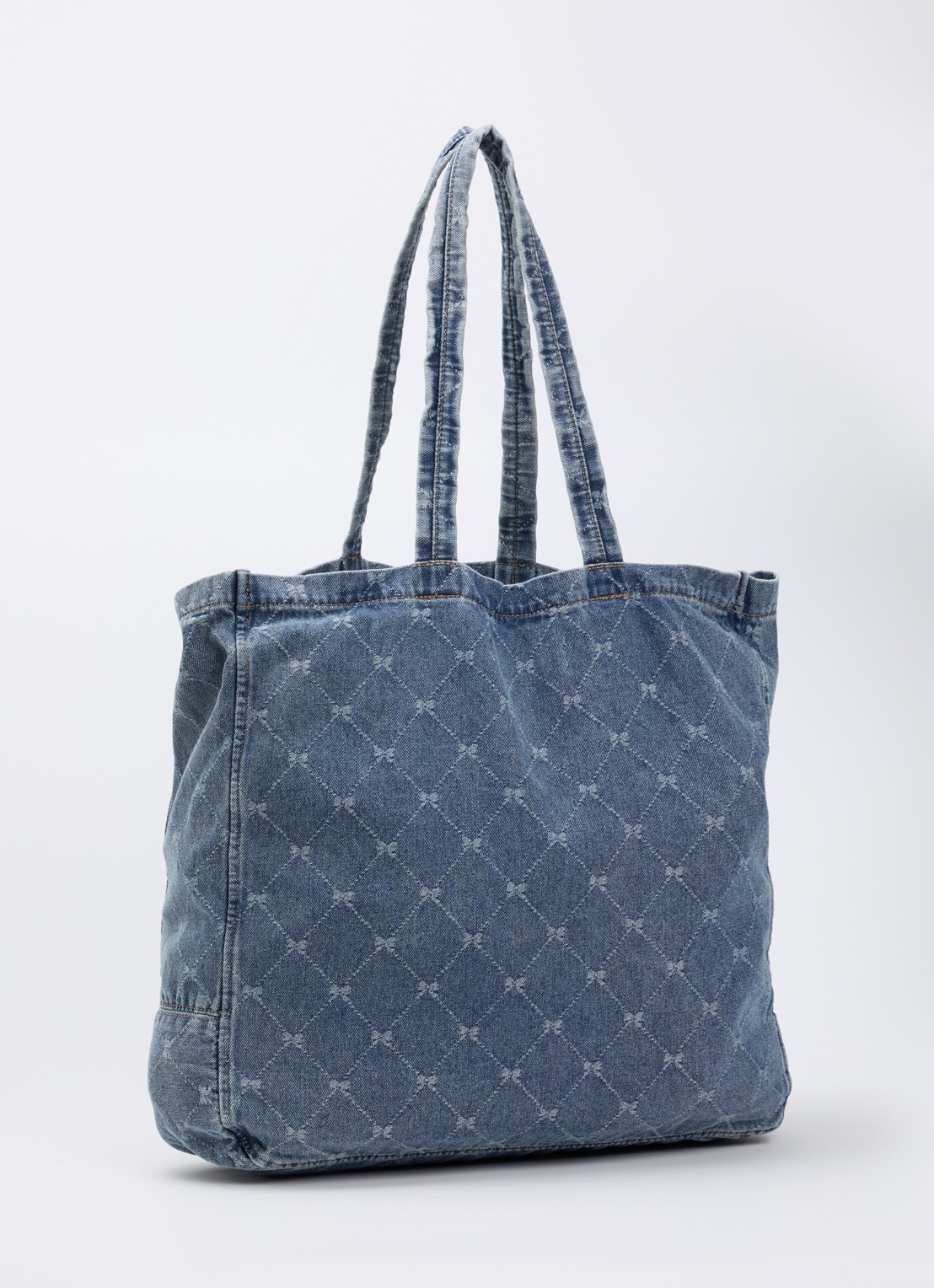 Sofie Schnoor Elin shopper van denim  - achterkant 4 indigo