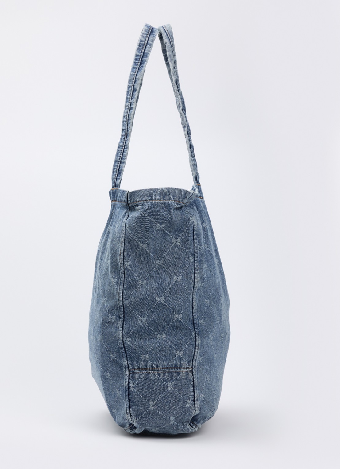 Sofie Schnoor Elin shopper van denim  - detail 2 indigo