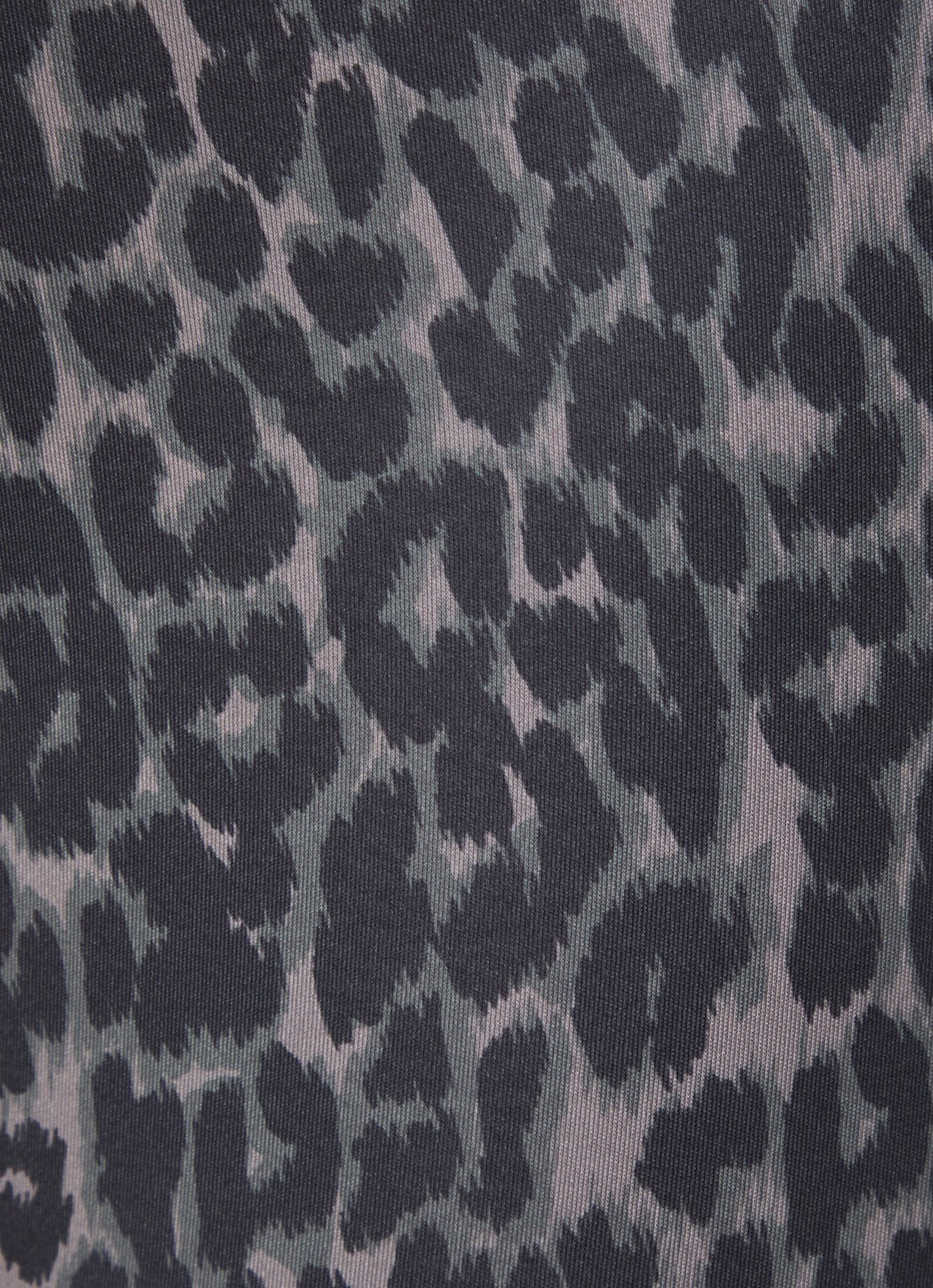 Sofie Schnoor Fiola trainings T-shirt met panterprint  - detail 5 antraciet