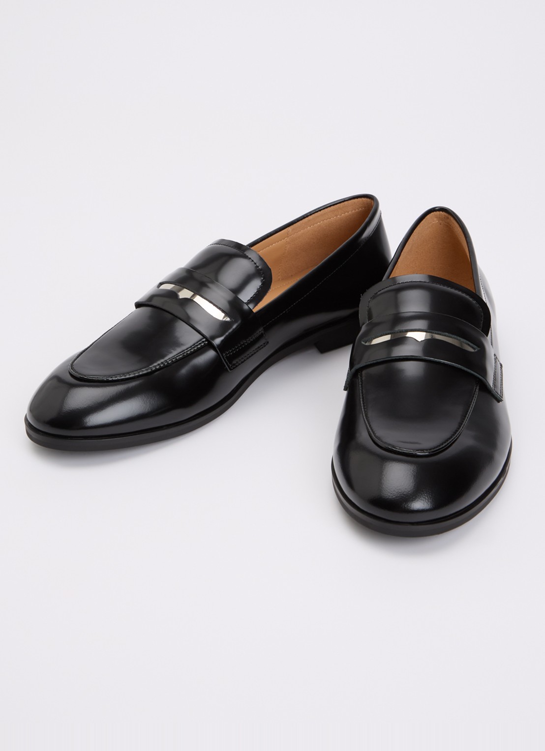 Sofie Schnoor Isasw loafer van leer  - detail 8 zwart