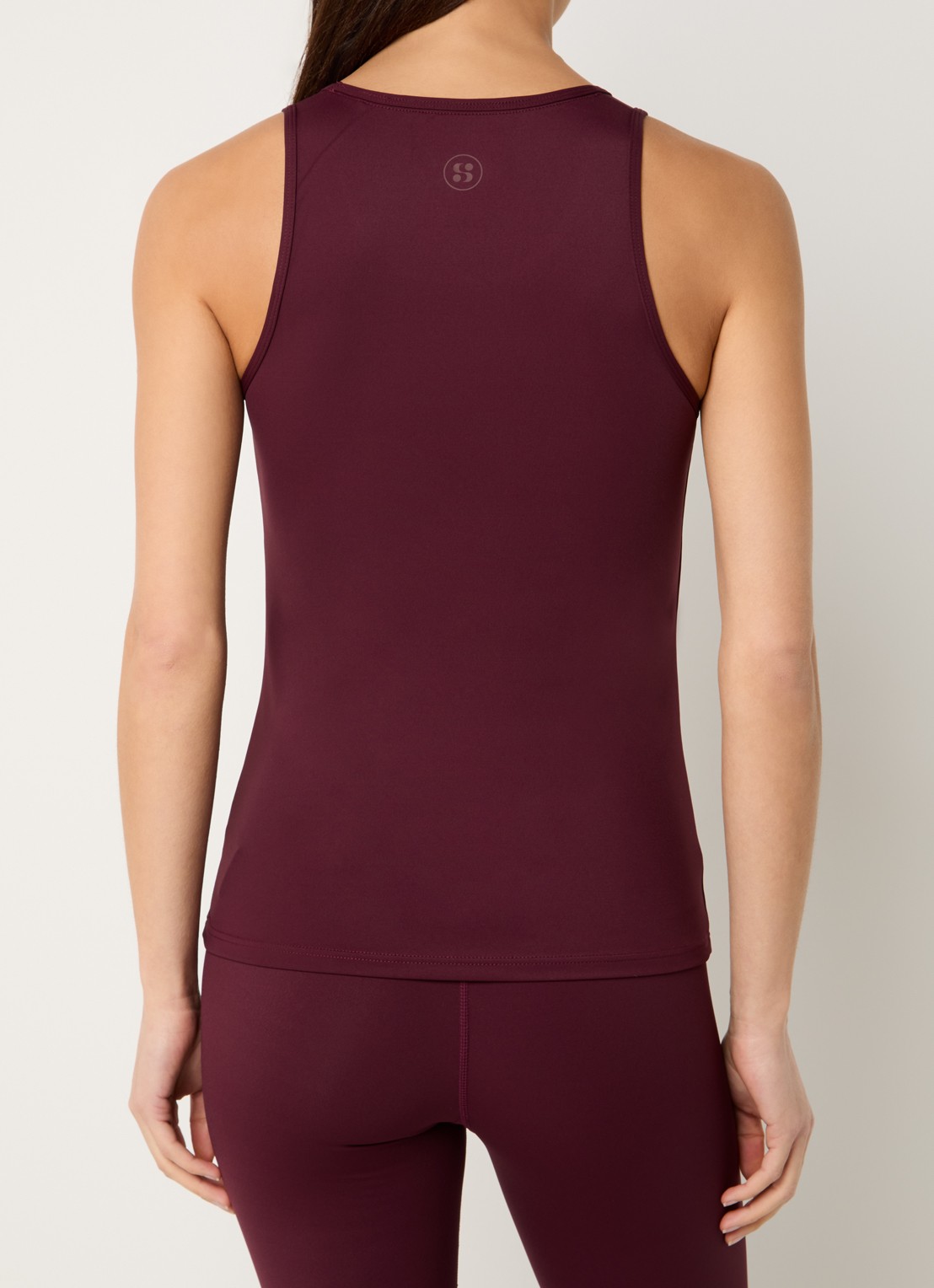 Sofie Schnoor Janetspo tanktop met stretch - achterkant 2 bordeauxrood