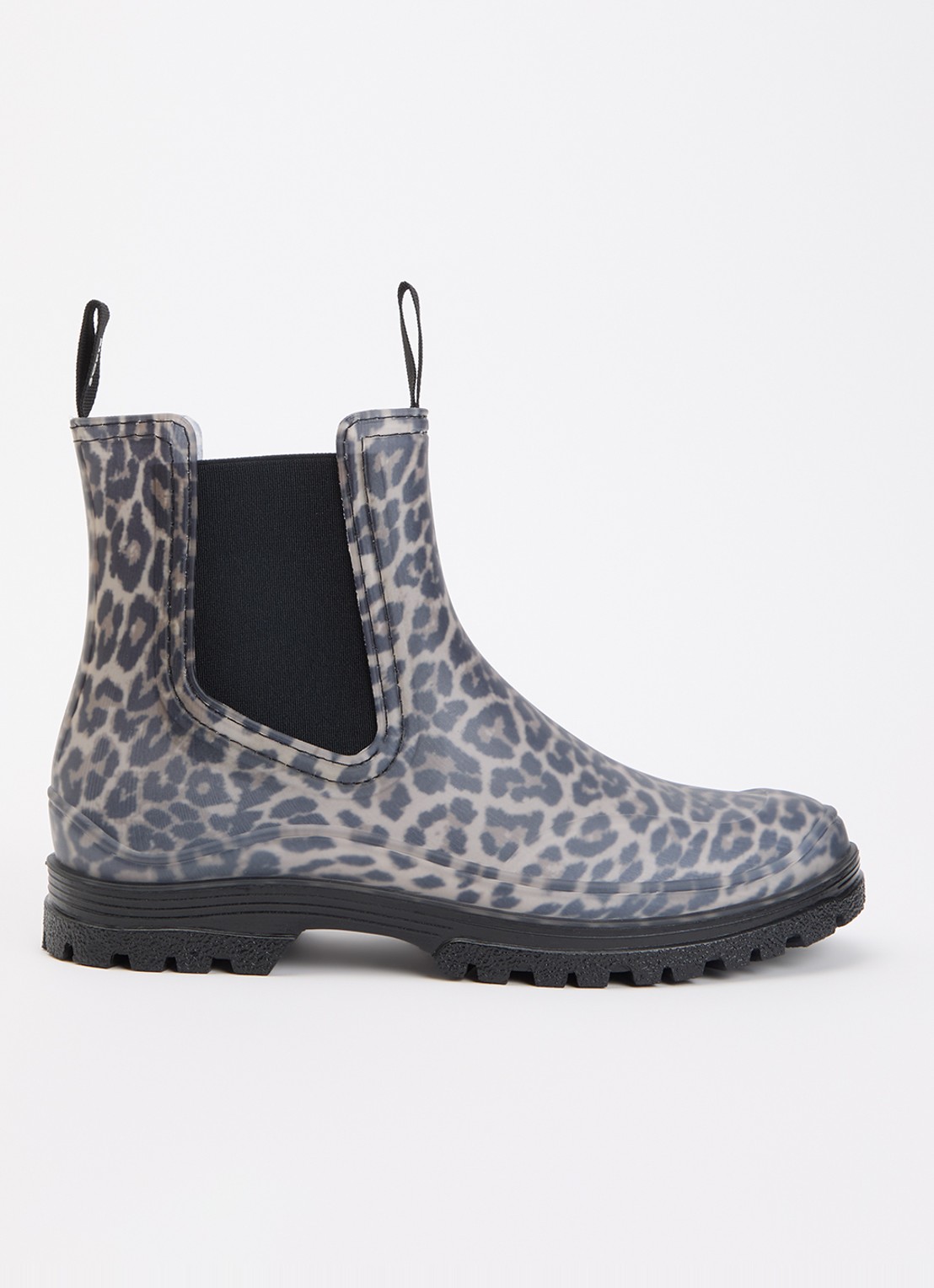 Sofie Schnoor Jodiesw chelsea boot met logo - voorkant antraciet
