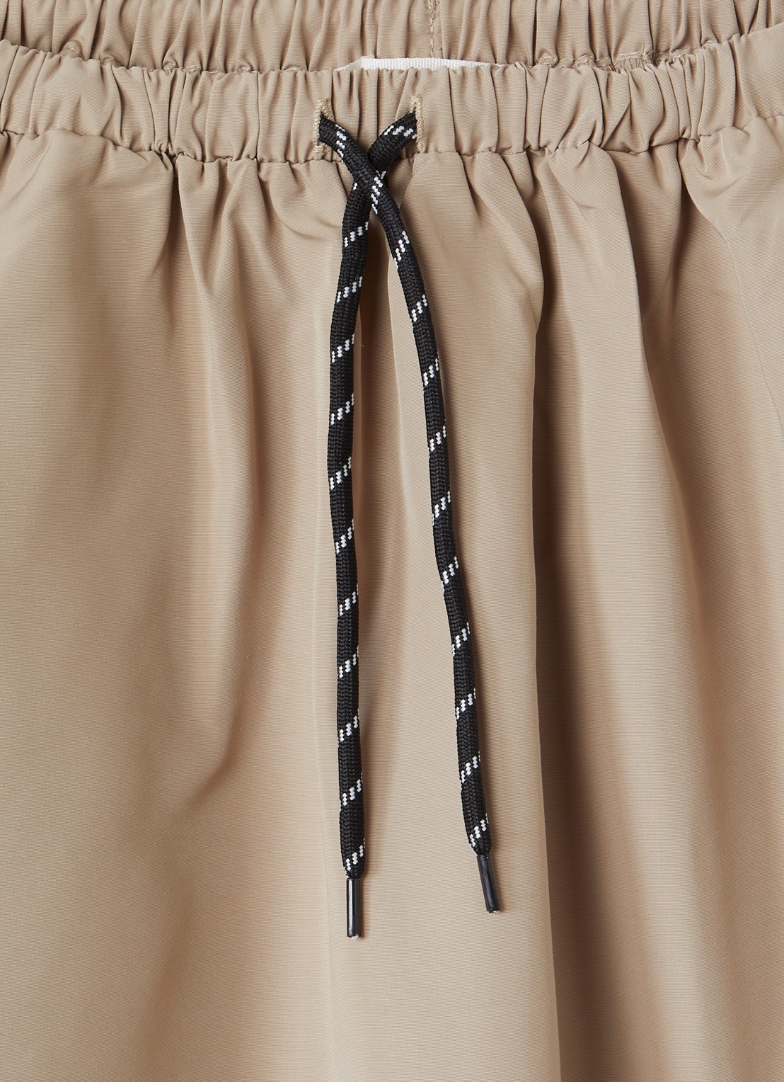 Sofie Schnoor Juneau rok met trekkoord - detail khaki