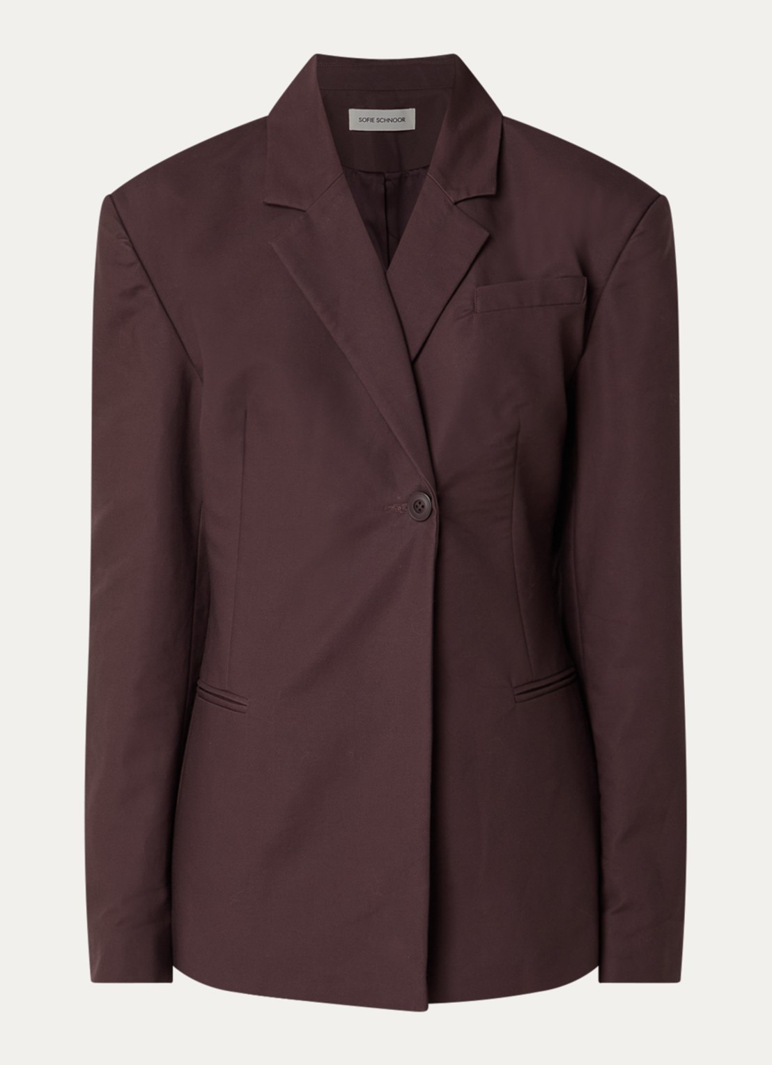 Sofie Schnoor Juvasw double-breasted blazer - voorkant bruin