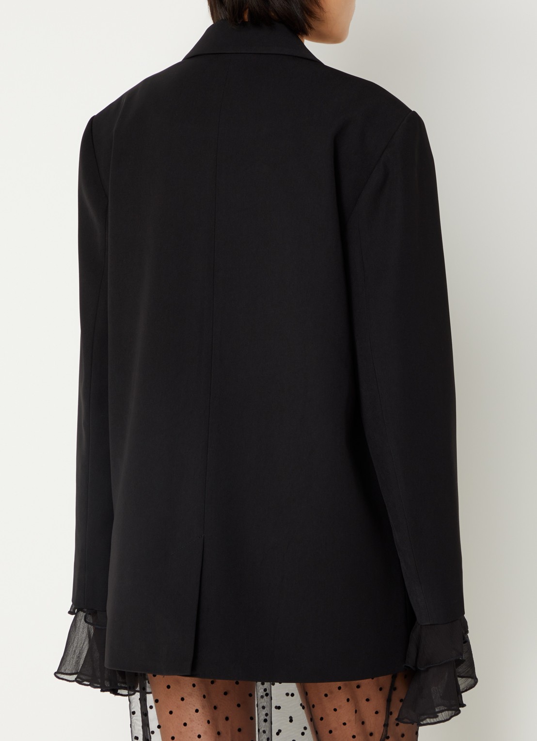 Sofie Schnoor Lovelle blazer met klepzakken - achterkant 4 zwart