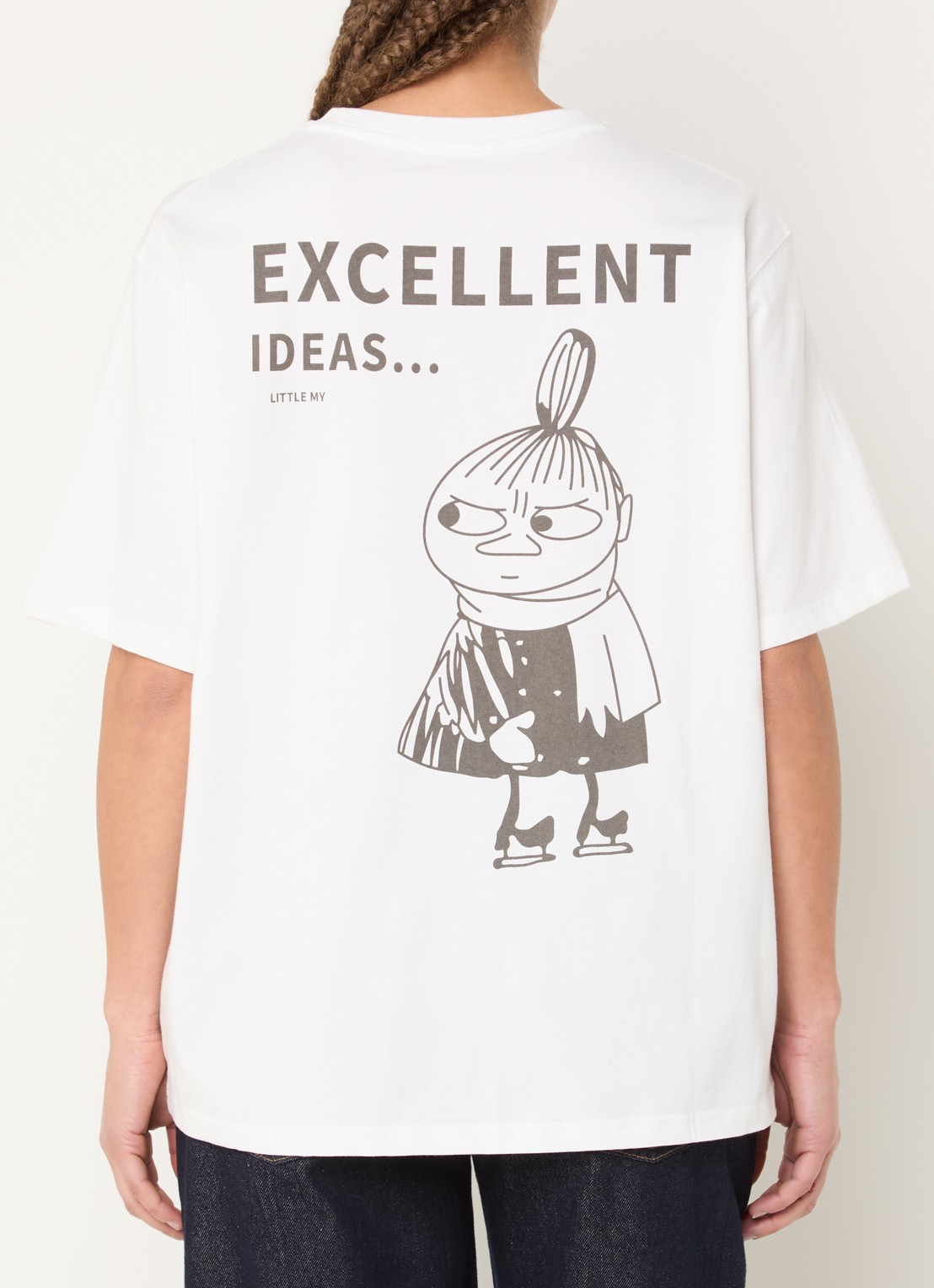 Sofie Schnoor Maesw T-shirt met print - detail wit