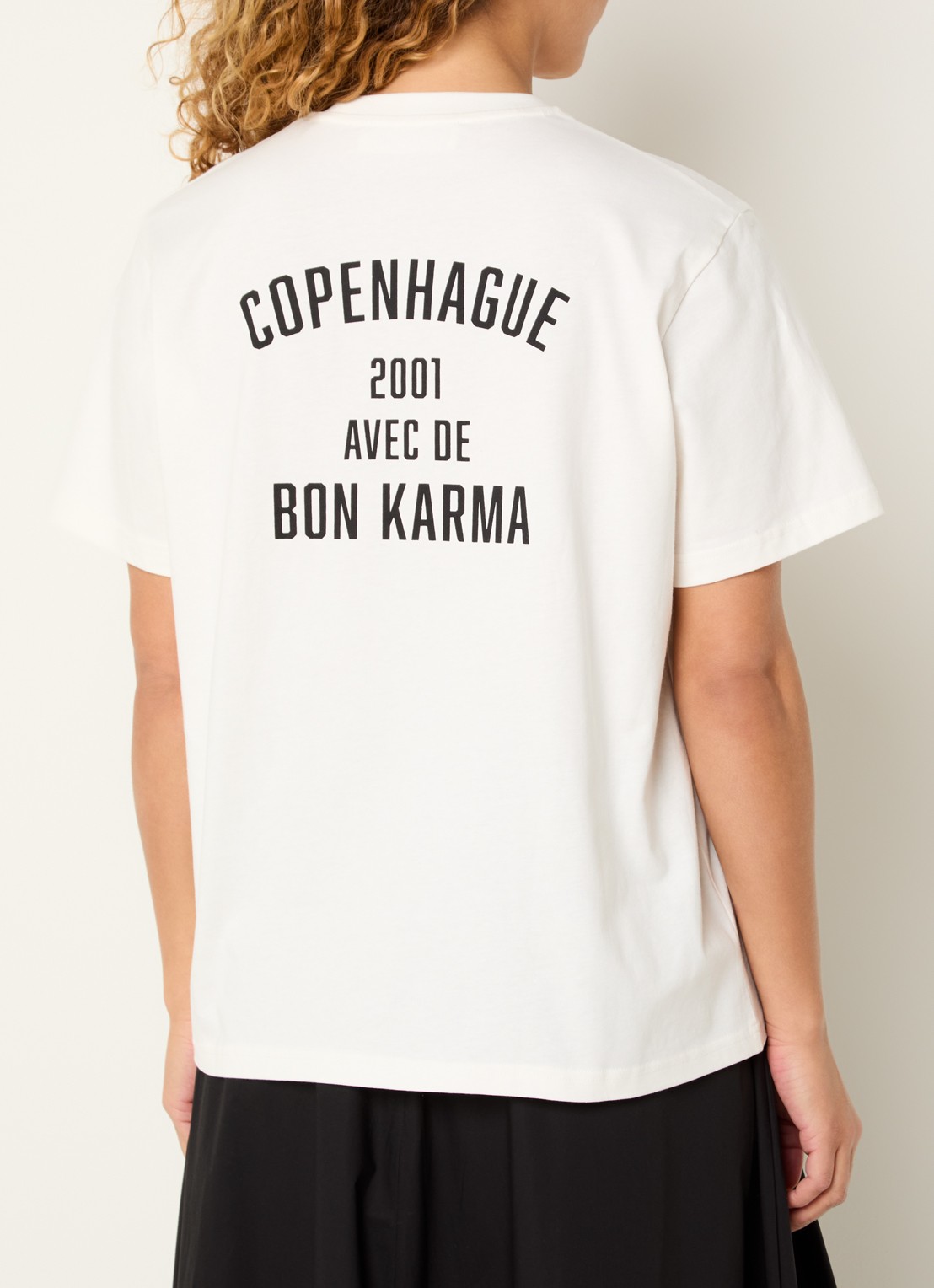 Sofie Schnoor Riversw T-shirt met backprint - detail 3 wit