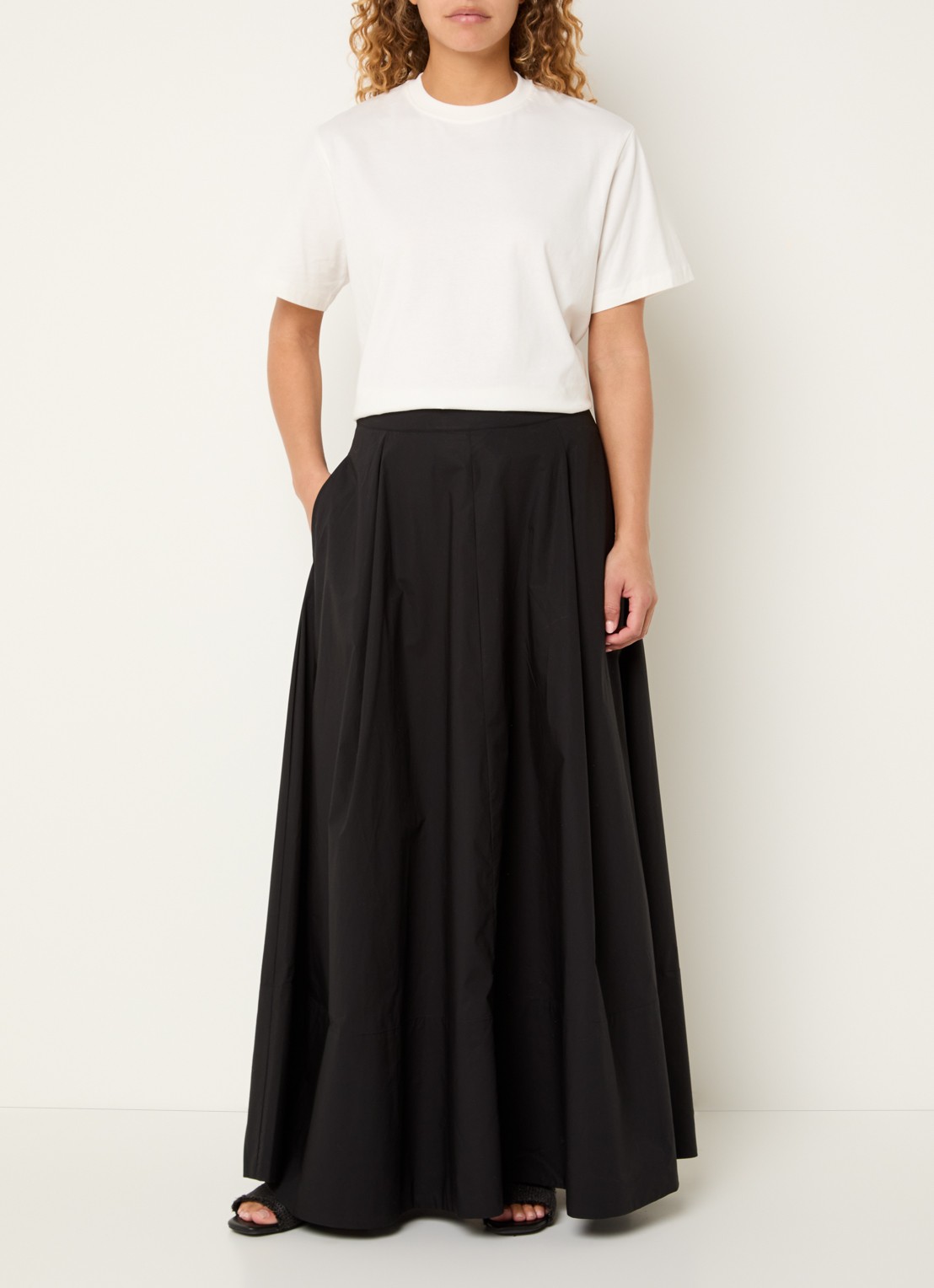 Sofie Schnoor Riversw T-shirt met backprint - voorkant 2 wit