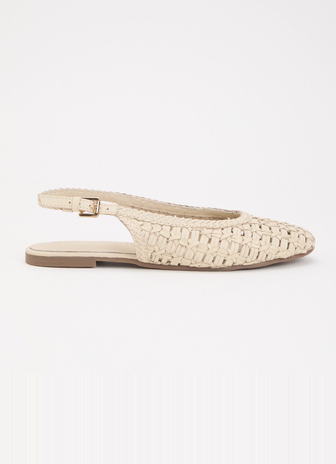 Sofie Schnoor Saisw slingback van leer - voorkant 5 creme