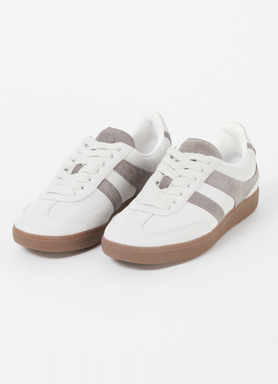 Sofie Schnoor Sneaker van suède - detail 2 grijs