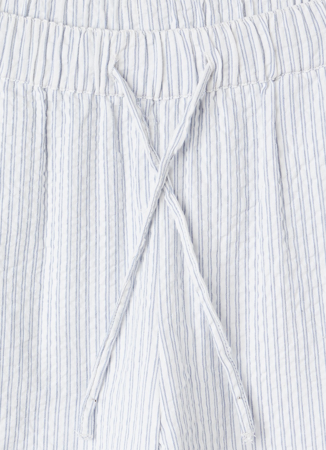 Sofie Schnoor Straight fit broek met streepprint - detail 3 blauw