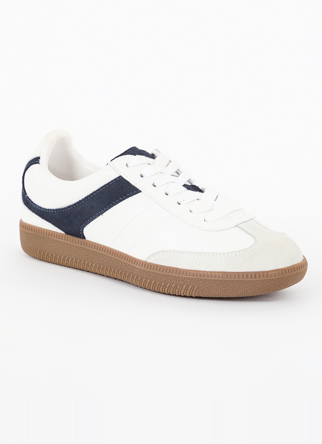 Sofie Schnoor T426 sneaker van leer - voorkant donkerblauw