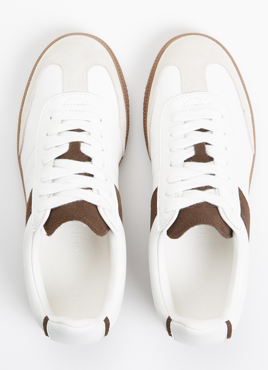 Sofie Schnoor T426 sneaker van leer - detail 3 donkerbruin