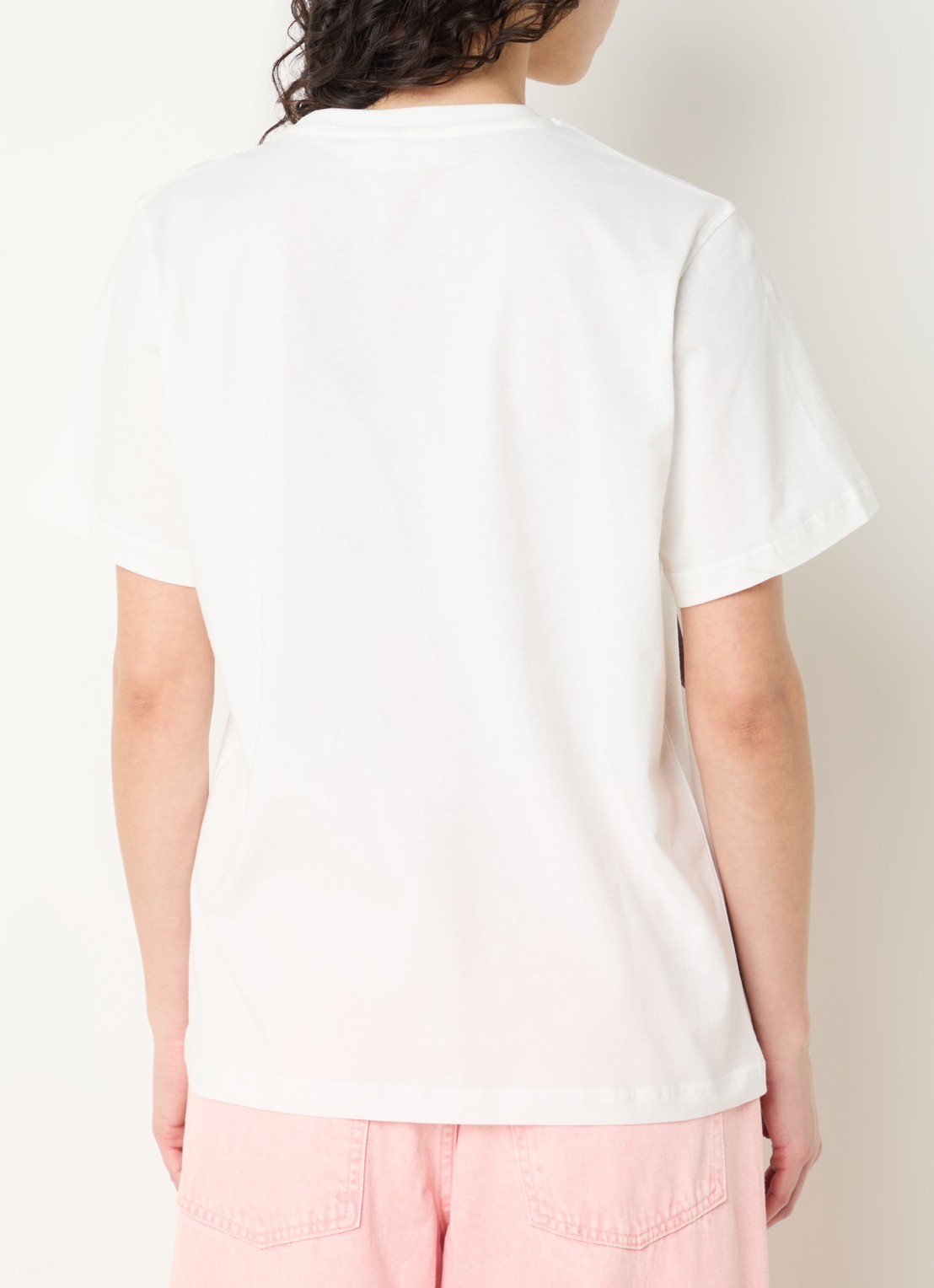 Sofie Schnoor Zena T-shirt met print - achterkant 2 wit