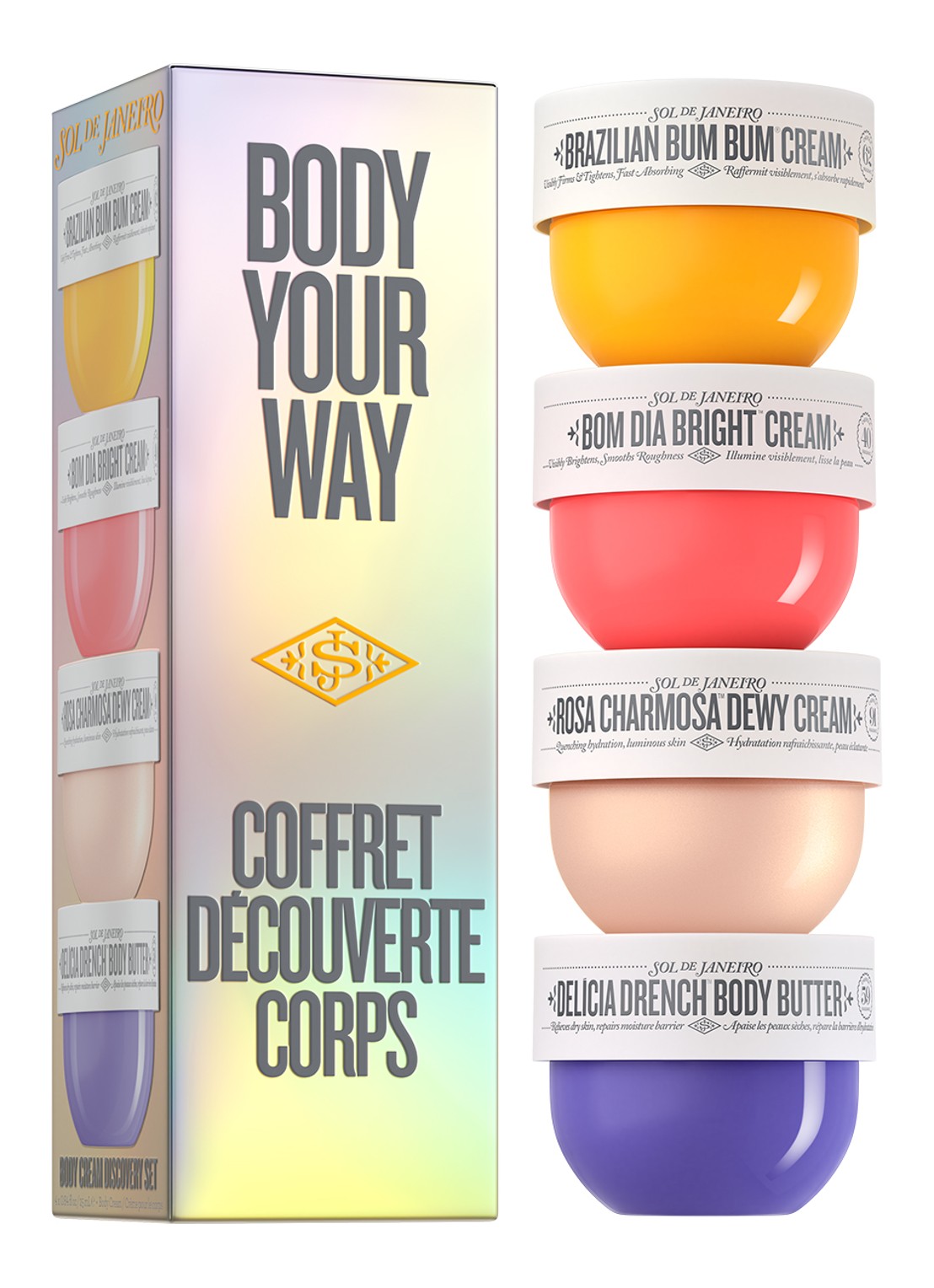 Sol de Janeiro Body Your Way Body Cream Set - Limited Edition verzorgingsset - voorkant 3 undefined