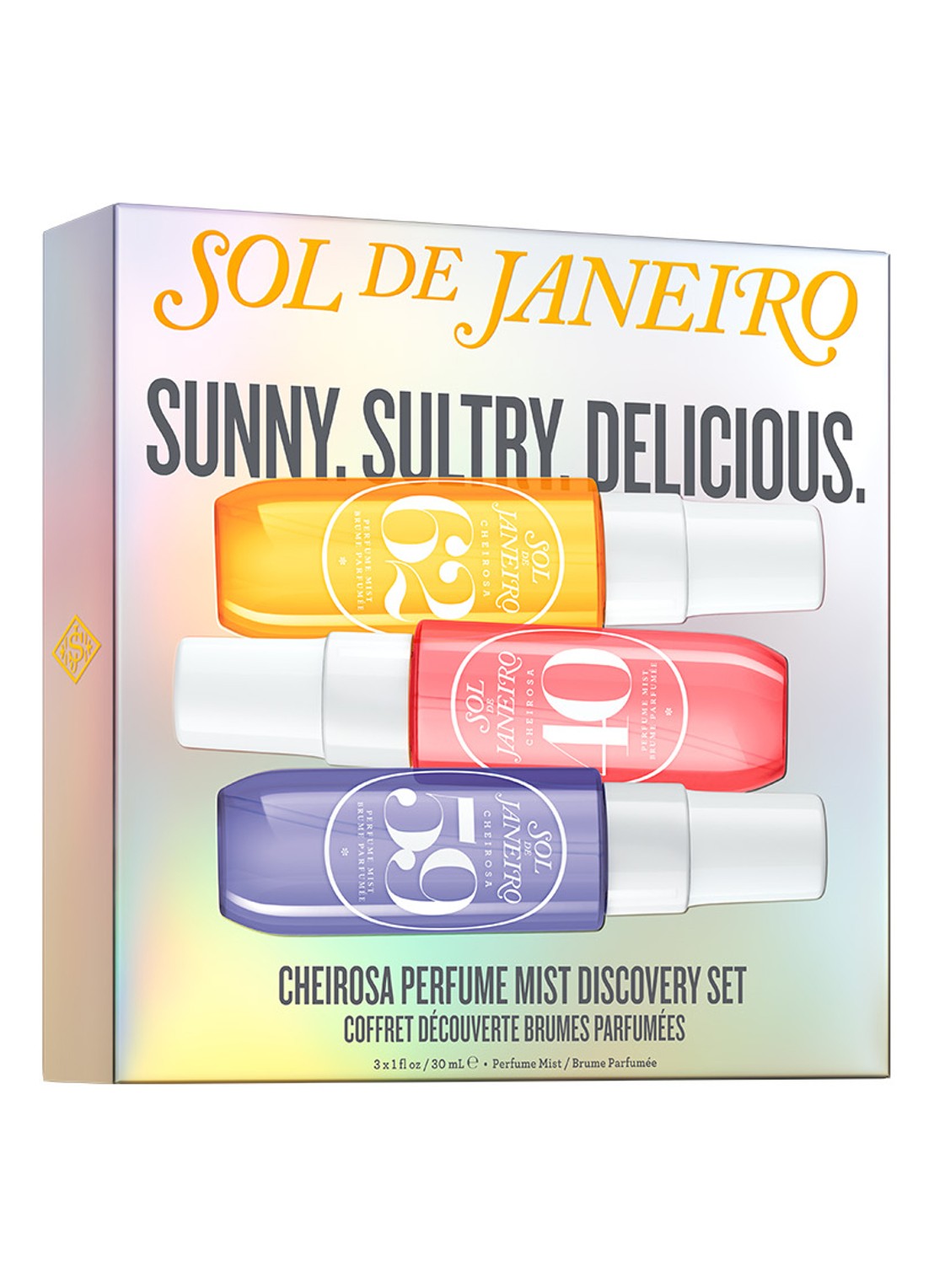 Sol de Janeiro Cheirosa Perfume Mist Discovery Set - geurenset - voorkant 4 undefined