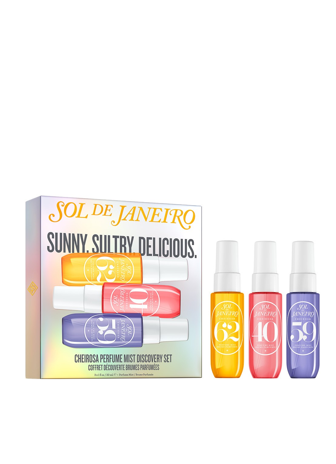 Sol de Janeiro Cheirosa Perfume Mist Discovery Set - geurenset - voorkant 5 undefined