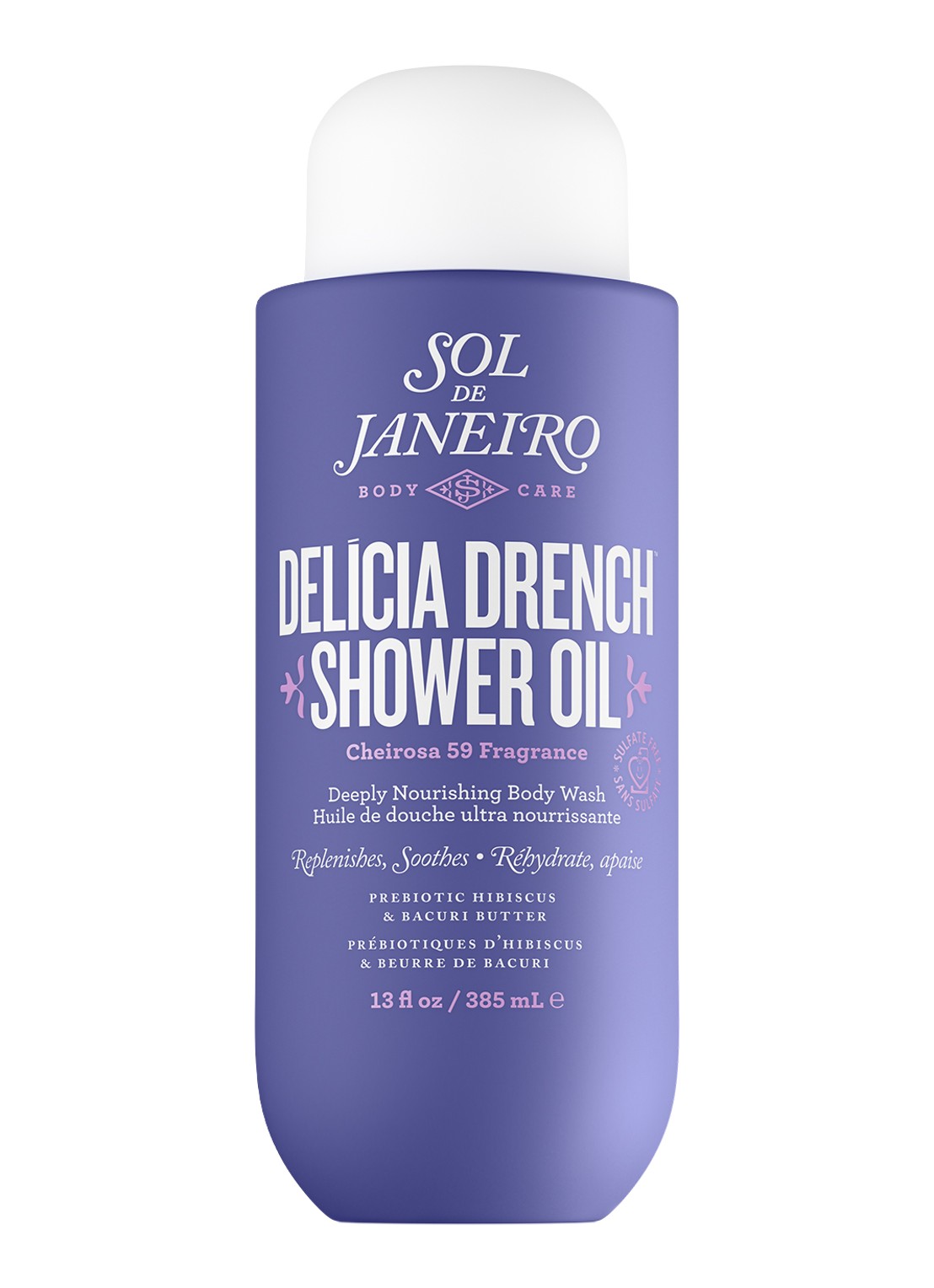 Sol de Janeiro Delicia Drench Shower Oil - doucheolie - voorkant 2 undefined
