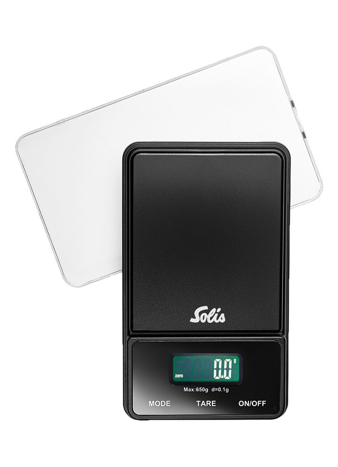 Solis Digital Pocket Scale keukenweegschaal 12,3 cm - voorkant 5 zwart