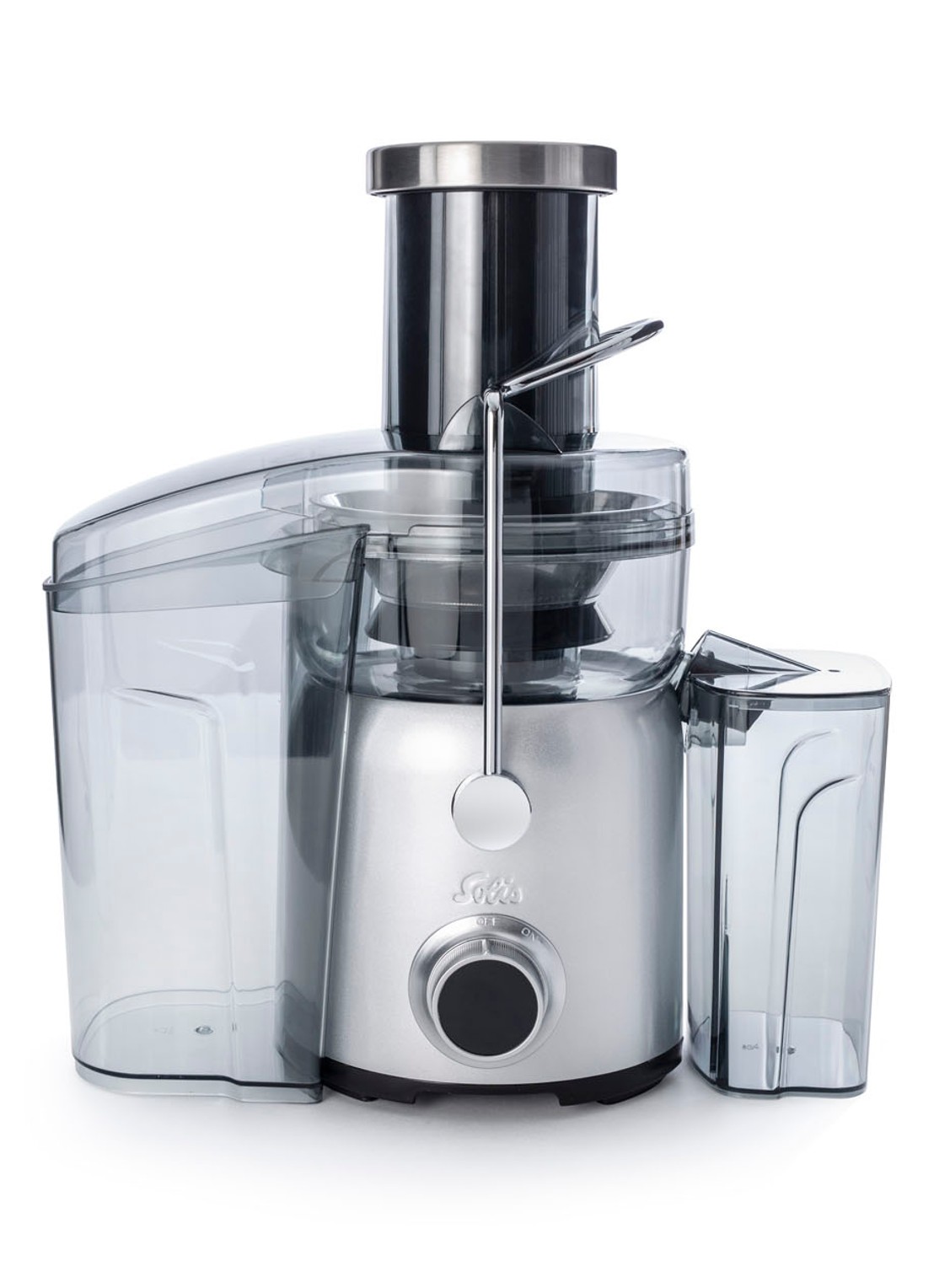Solis Juice Fountain Compact sapcentrifuge  - voorkant 6 zilver