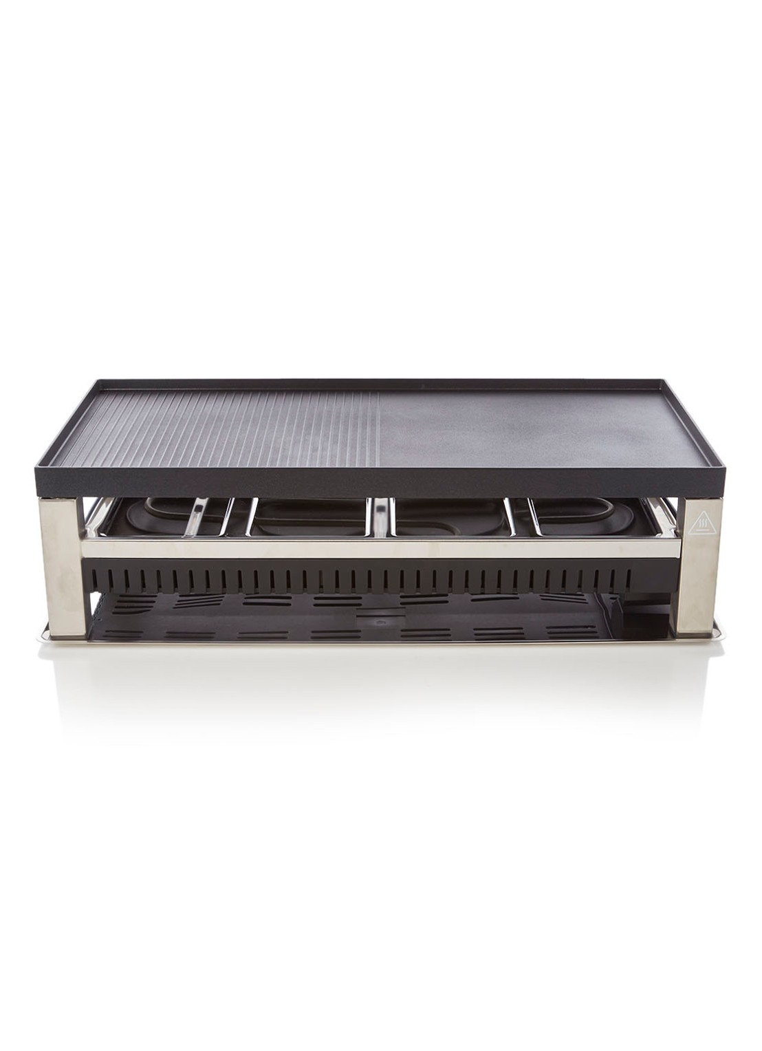 Solis Tafelgrill 5-in-1 791 - detail zilver