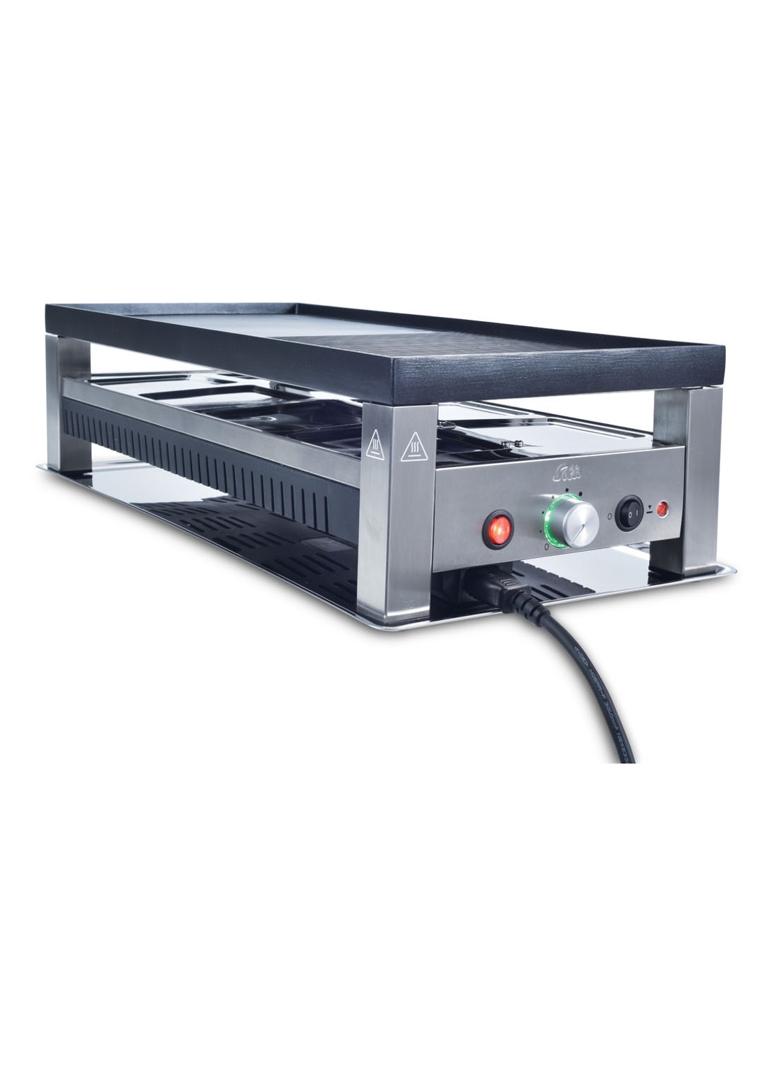 Solis Tafelgrill 5-in-1 791 - detail 2 zilver