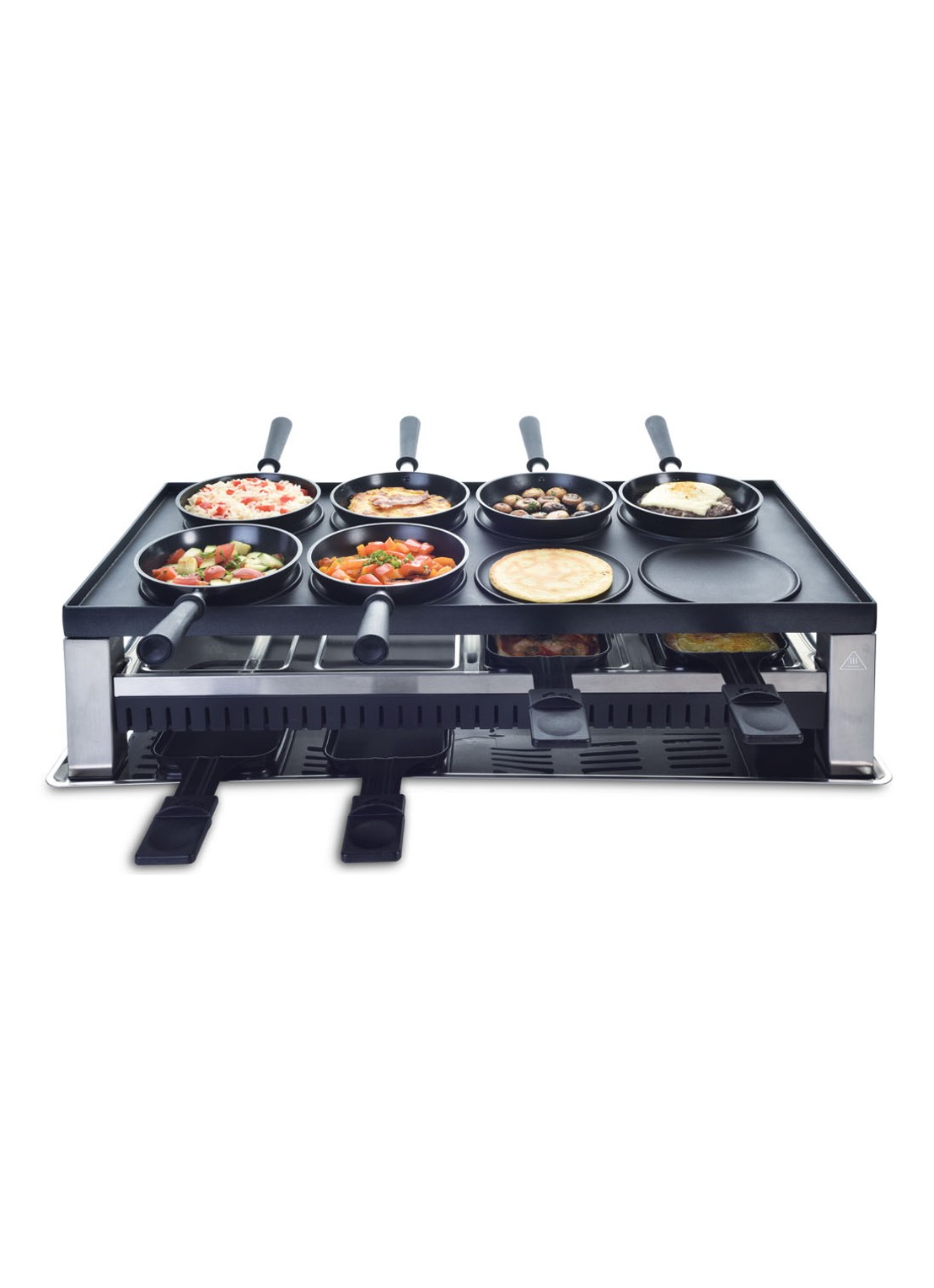 Solis Tafelgrill 5-in-1 791 - voorkant 5 zilver