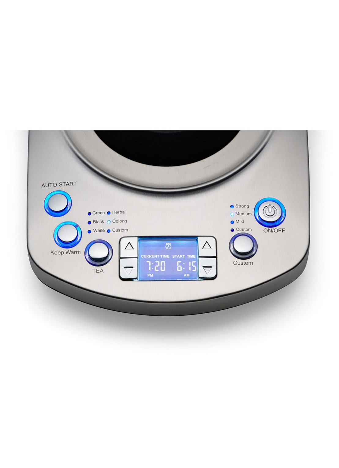 Solis Tea Kettle Automatic waterkoker 1,7 liter 5518 - detail zilver