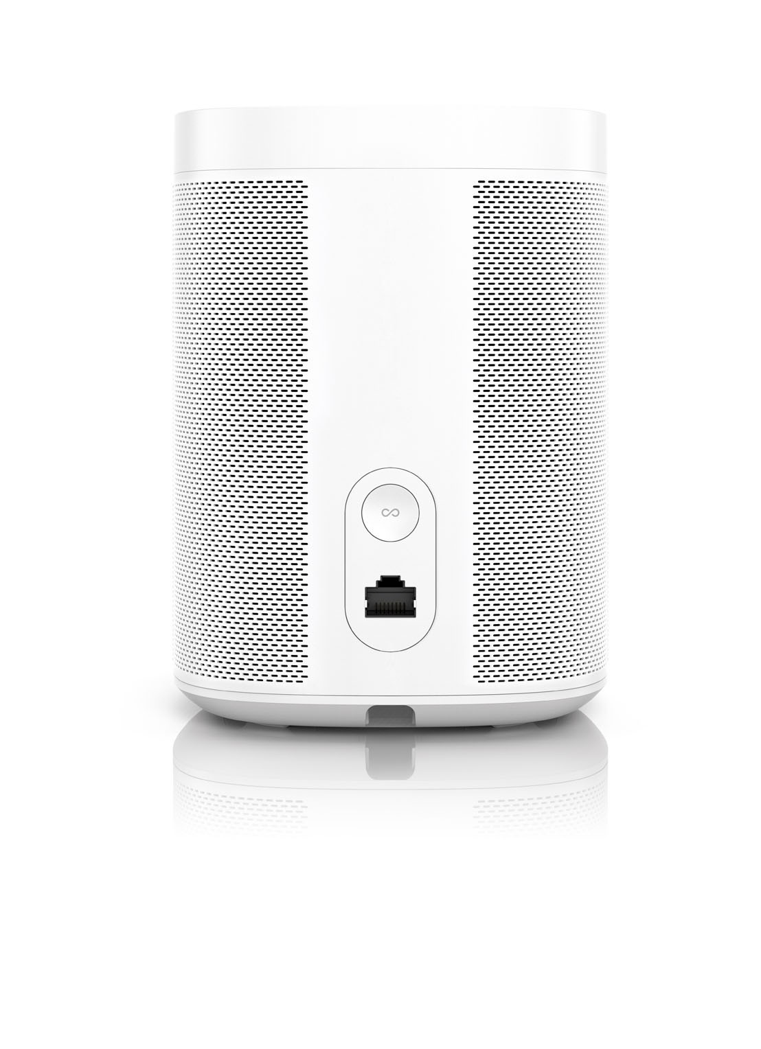 Sonos One (Gen 2) smart speaker met Google Assistant stembediening - detail 3 wit
